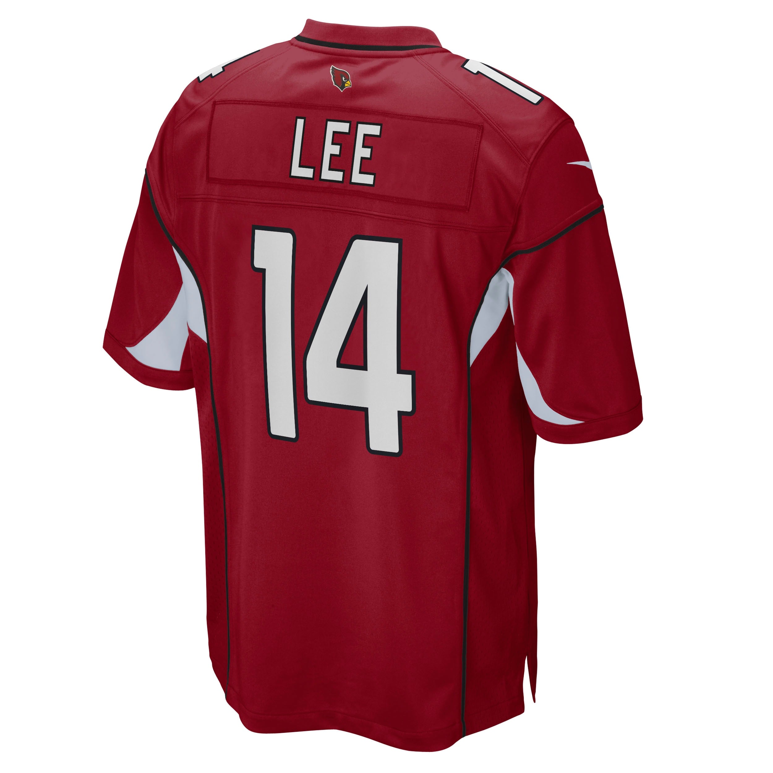Men's Nike Andy Lee Cardinal Arizona Cardinals Game Player Jersey