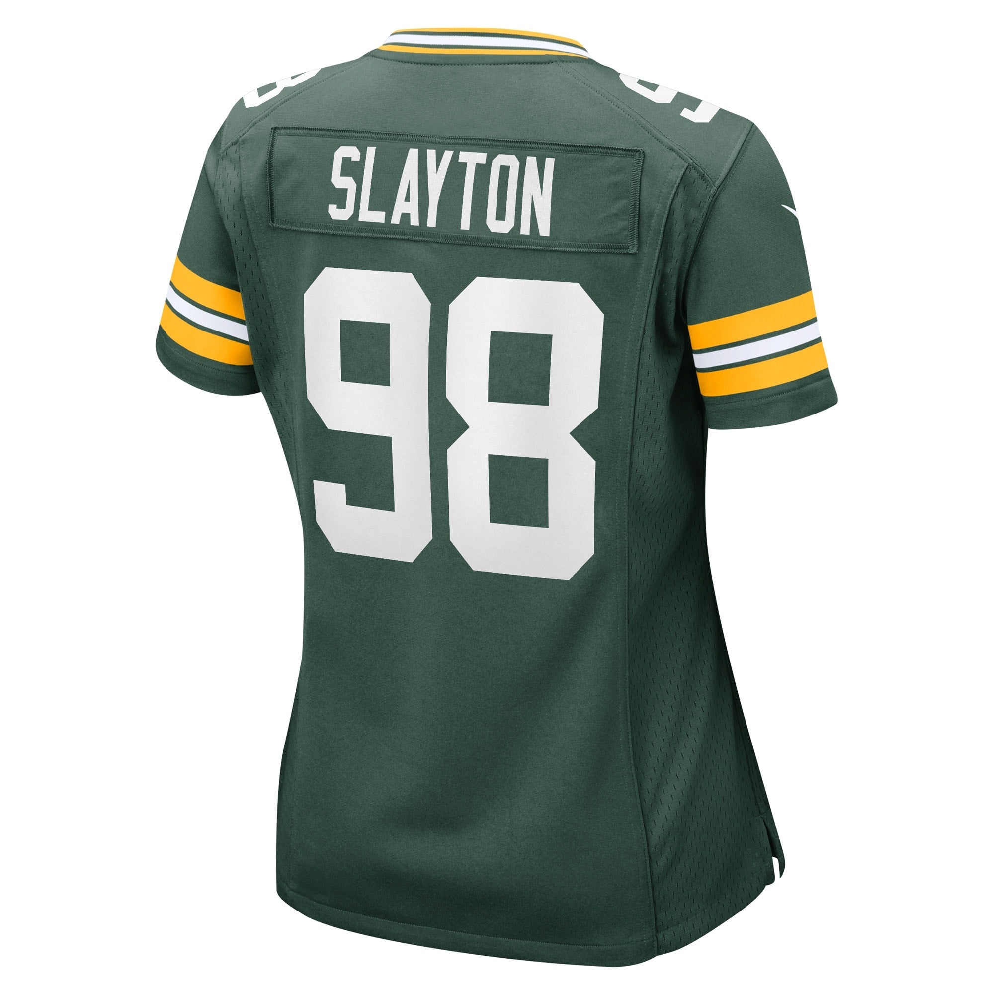 Women's Nike Chris Slayton Green Green Bay Packers Game Player Jersey