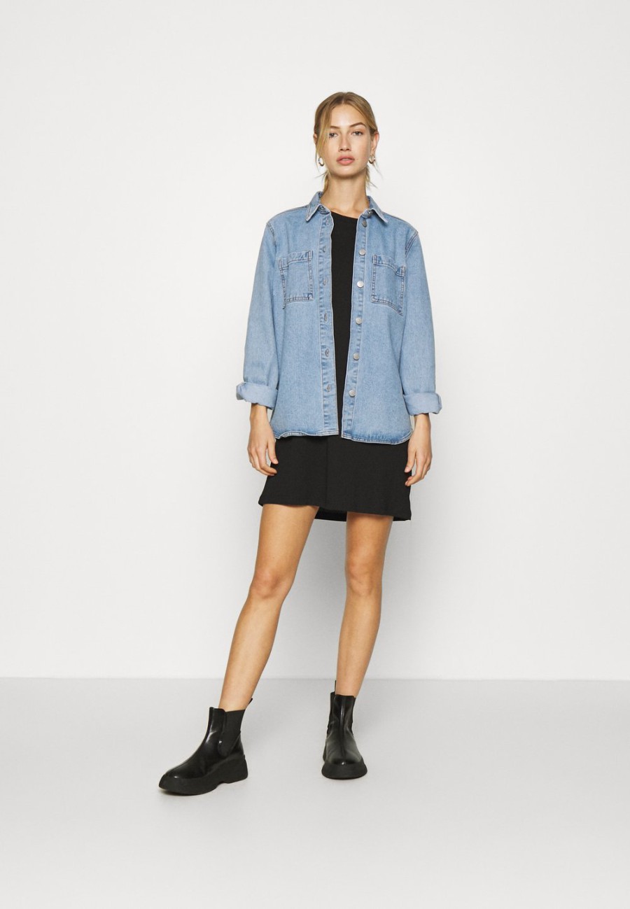Clearance Even&Odd Robe en jersey Petit Prix robes col rond femme XS