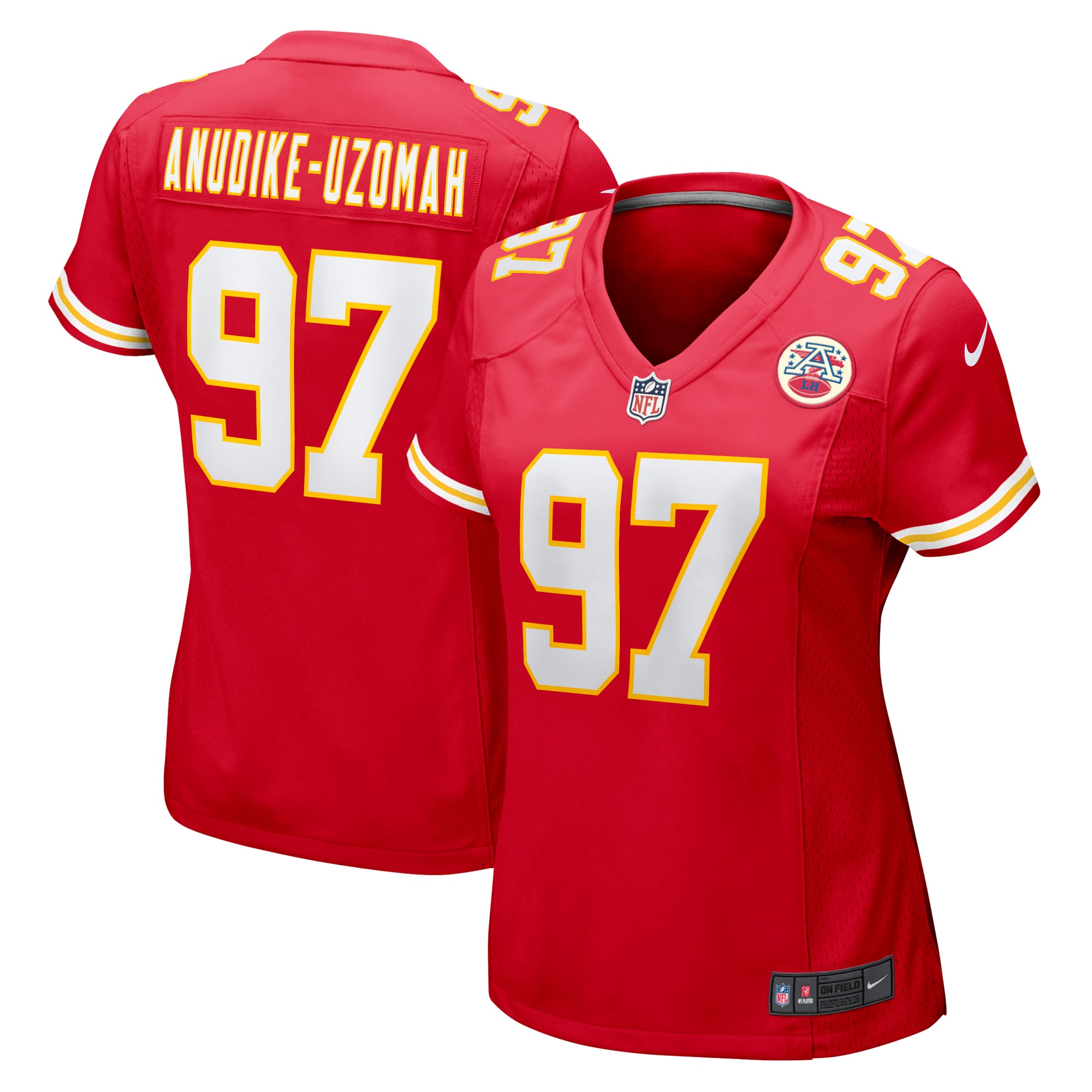 Felix Anudike-Uzomah Kansas City Chiefs Nike Women's Player Jersey - Red