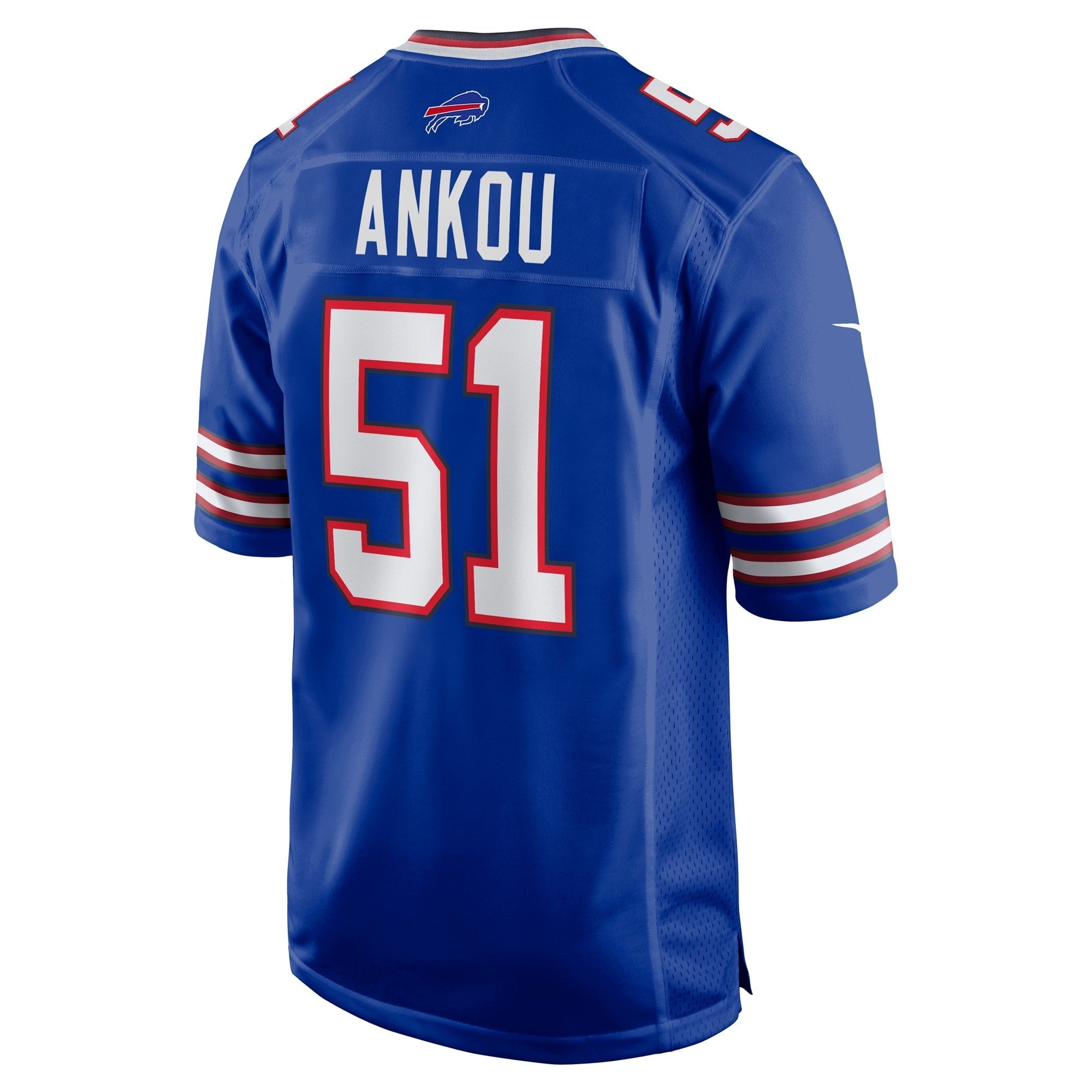 Men's Nike Eli Ankou Royal Buffalo Bills Home Game Player Jersey
