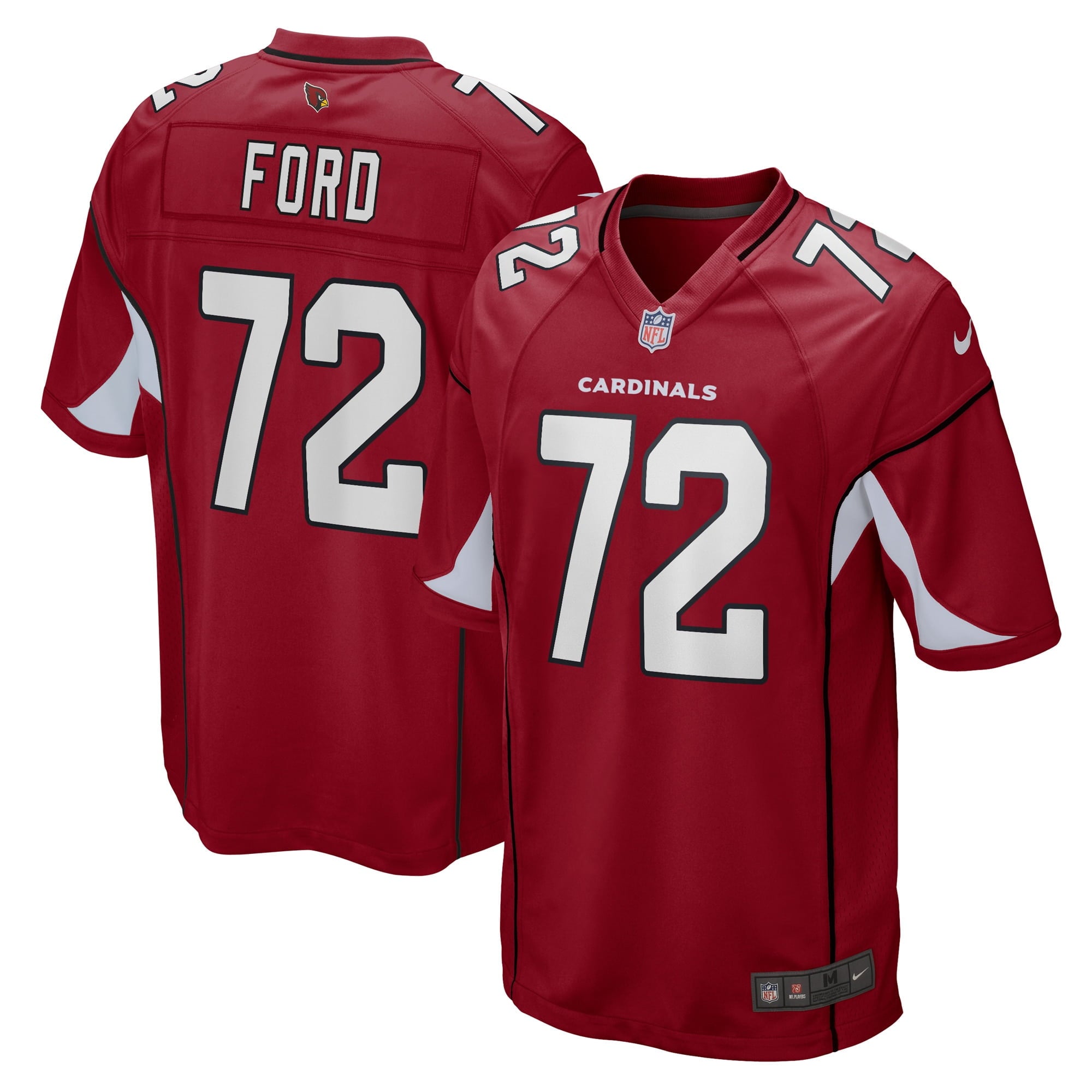 Men's Nike Cody Ford Cardinal Arizona Cardinals Game Player Jersey
