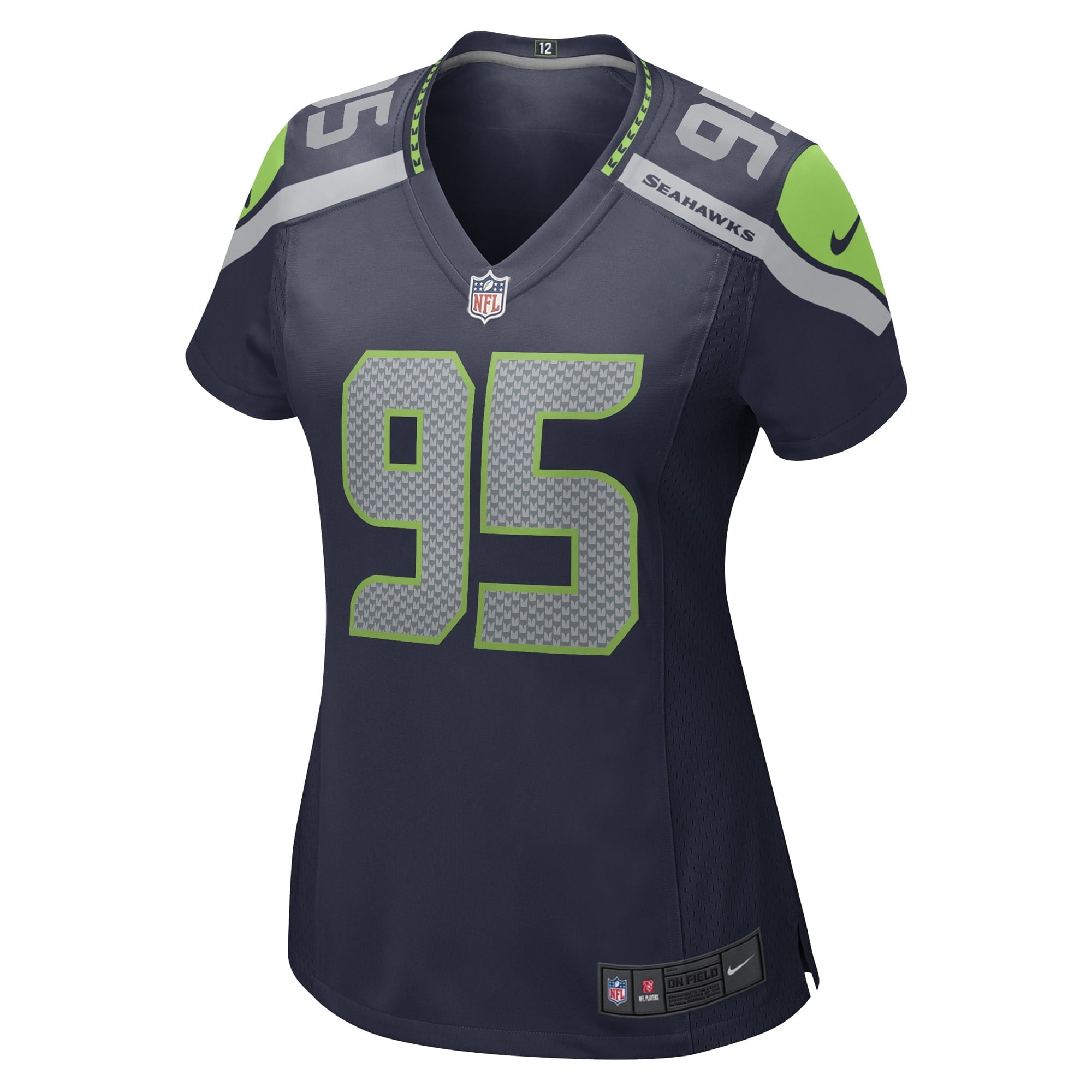Women's Nike Myles Adams College Navy Seattle Seahawks Game Player Jersey