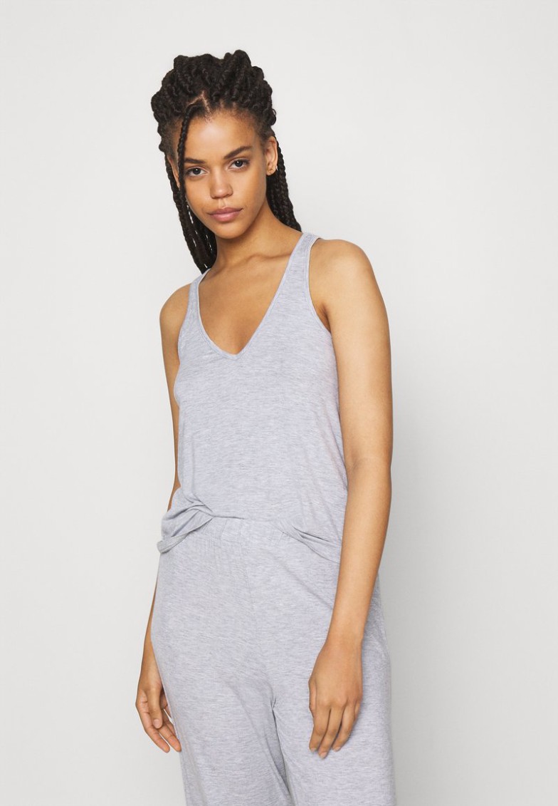 Cheap Anna Field 3 PIECE JERSEY LOUNGE SET – Pijama – Mottled Light Grey, Mujer 3XL