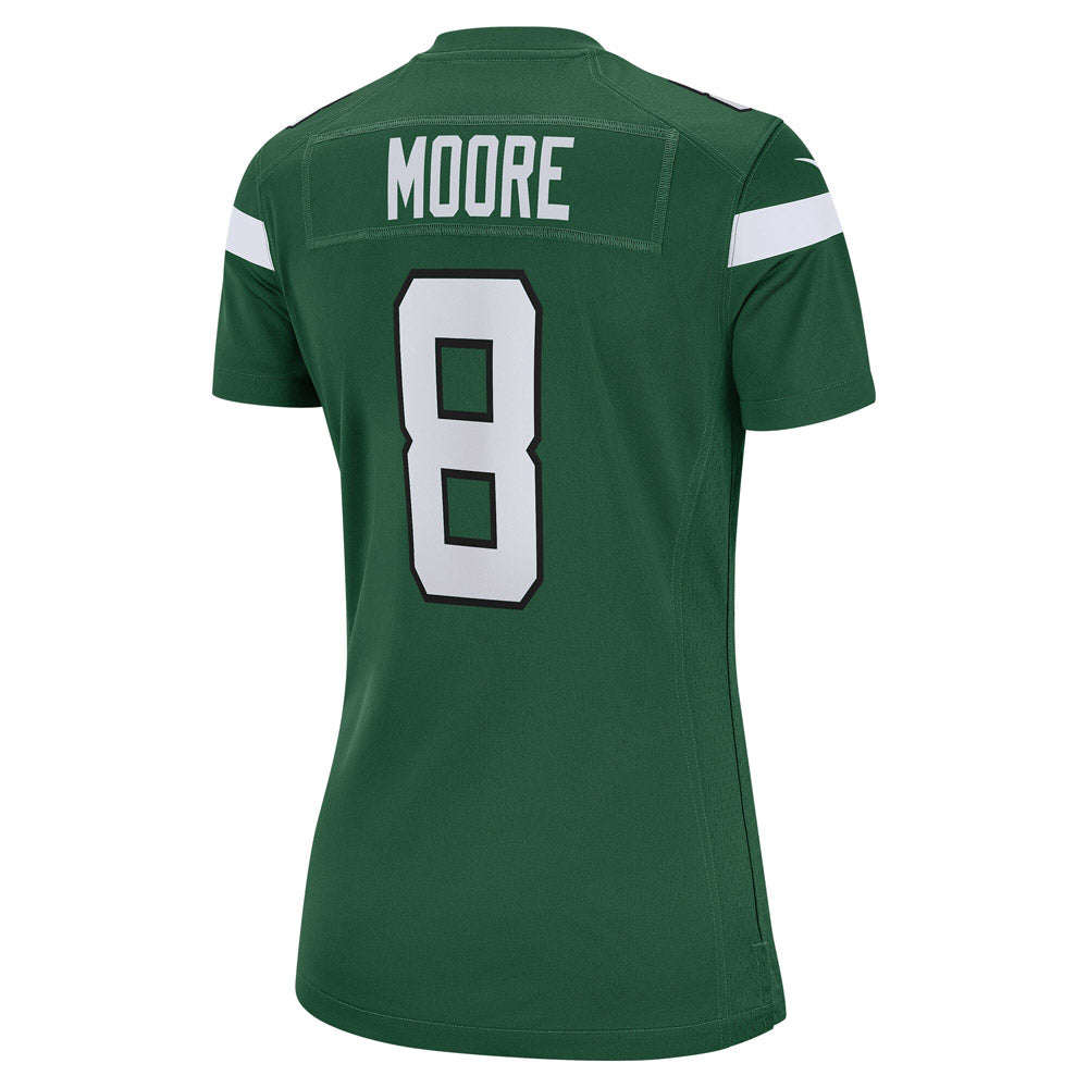 Women's New York Jets Elijah Moore Game Player Jersey Gotham Green