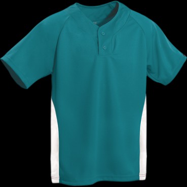 Clearance Kobe Two Button Sr. Baseball Jerseys Blue-White