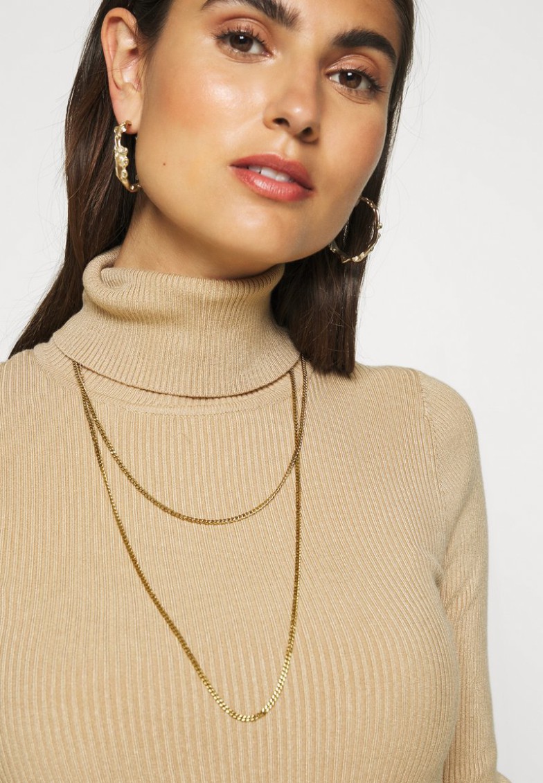 Discount Anna Field TURTLE NECK – Jersey De Punto – Sand, Mujer L