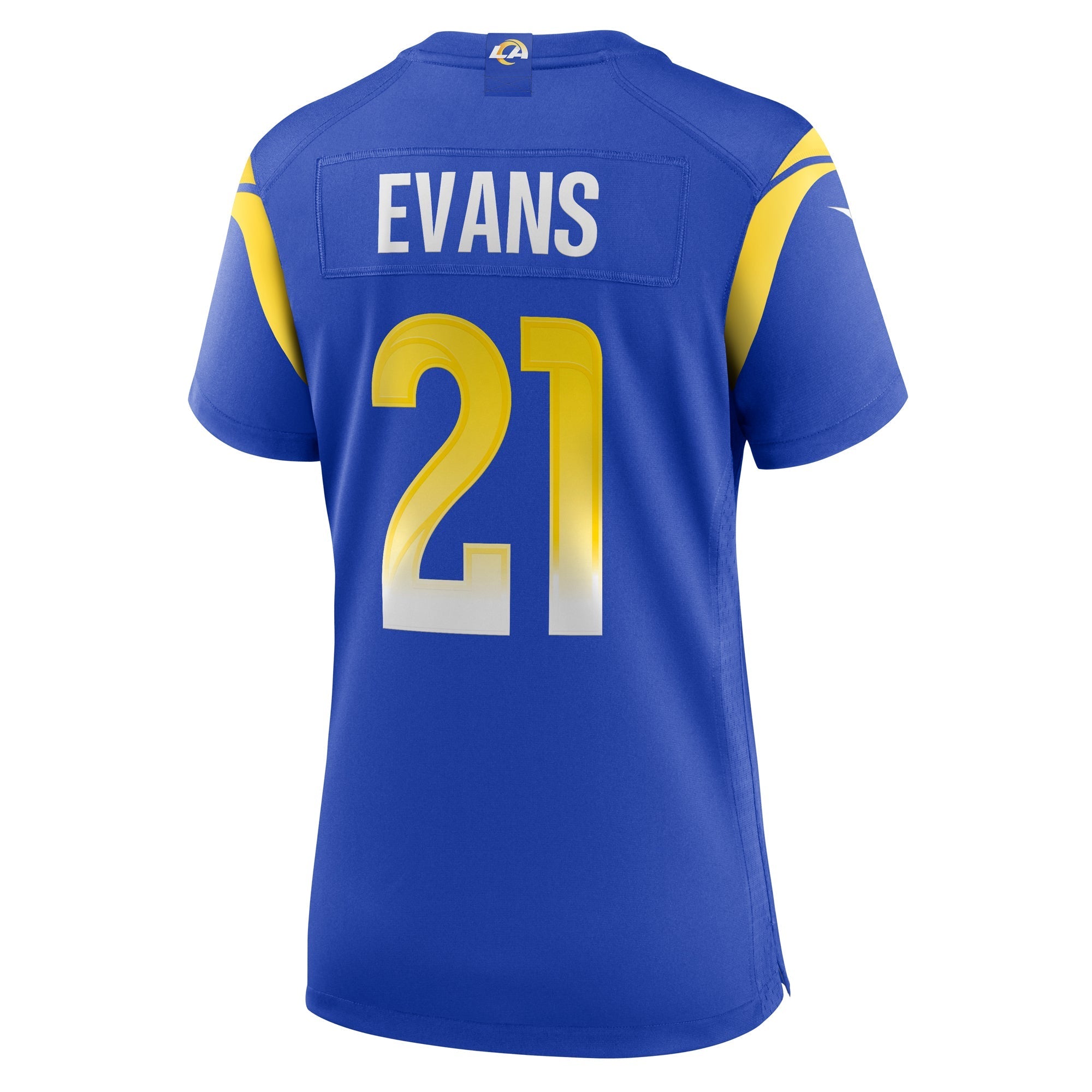 Women's Nike Zach Evans Royal Los Angeles Rams Home Game Jersey