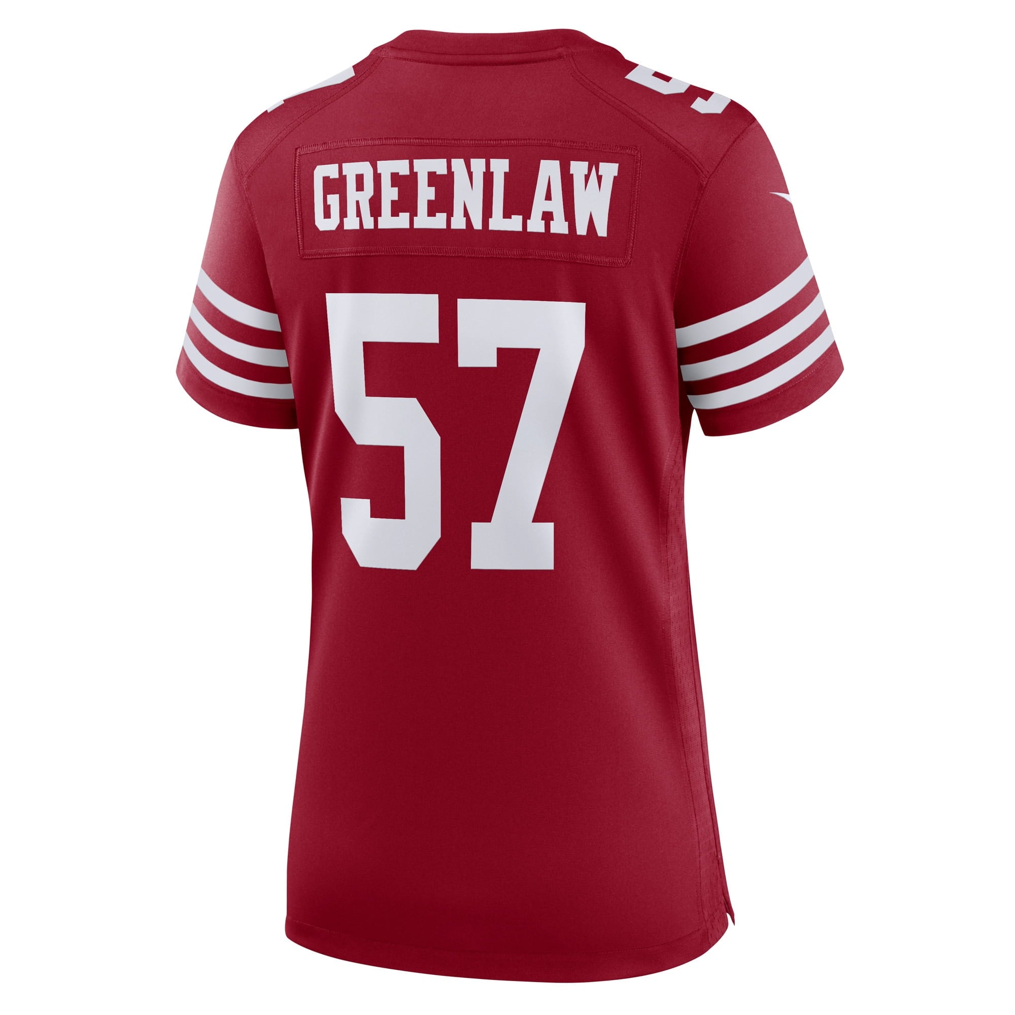 Women's Nike Dre Greenlaw Scarlet San Francisco 49ers Home Game Player Jersey