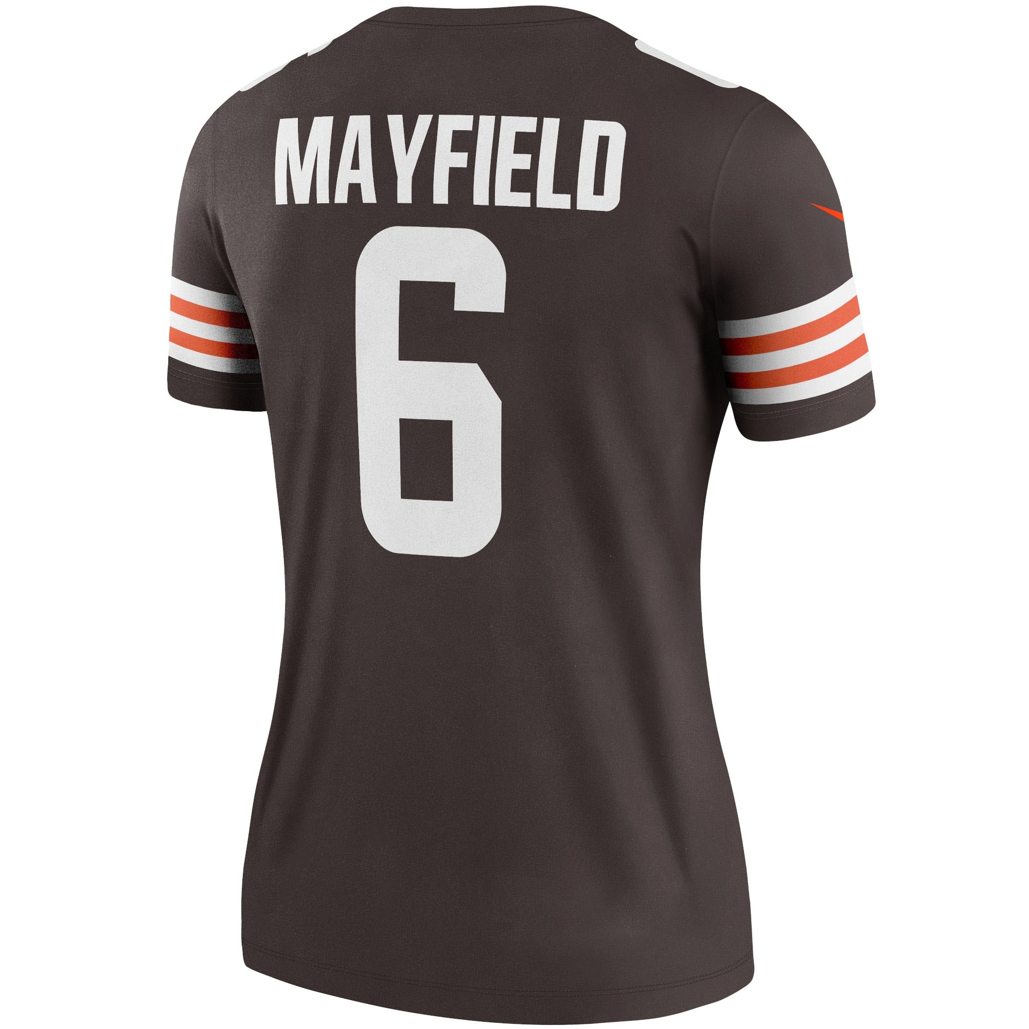 Women's Nike Baker Mayfield Brown Cleveland Browns Legend Player Jersey