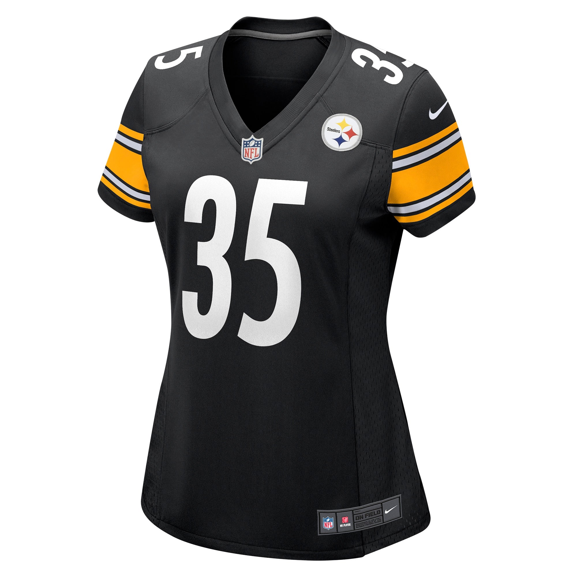 Women's Nike Arthur Maulet Black Pittsburgh Steelers Game Jersey