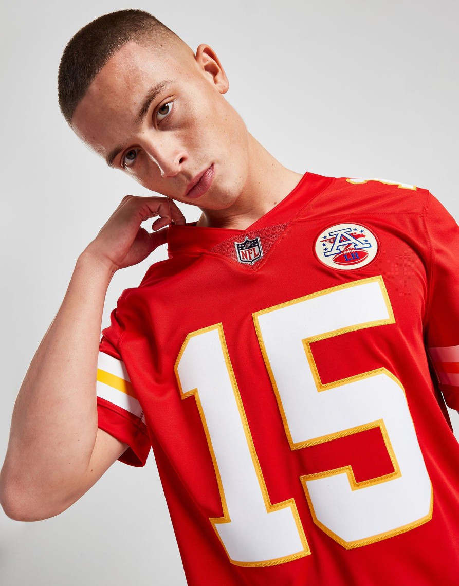 Outlet Nike NFL Kansas City Chiefs Limited Mahomes #15 Jersey Rød S
