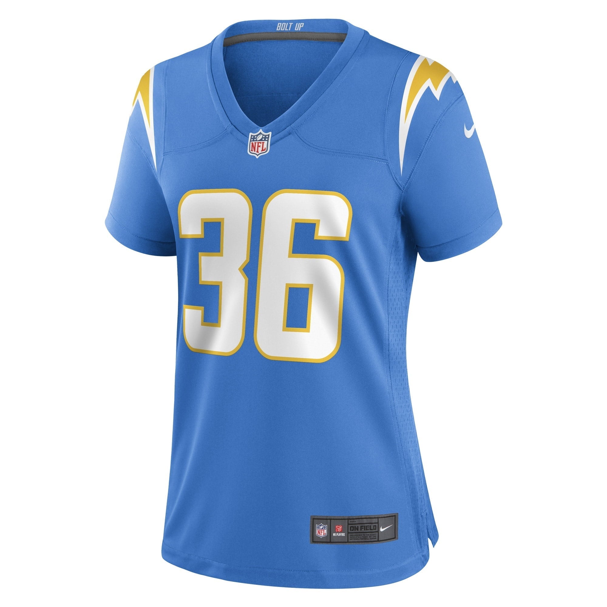 Women's Nike Ja'Sir Taylor Powder Blue Los Angeles Chargers Game Player Jersey