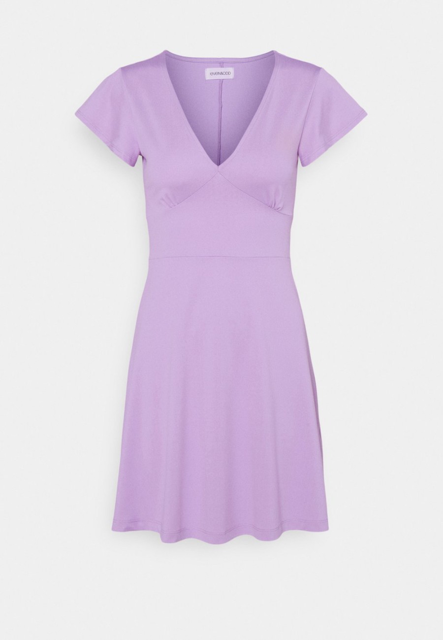 Sale Even&Odd Robe en jersey Meilleure qualité robes col en v profond femme XS