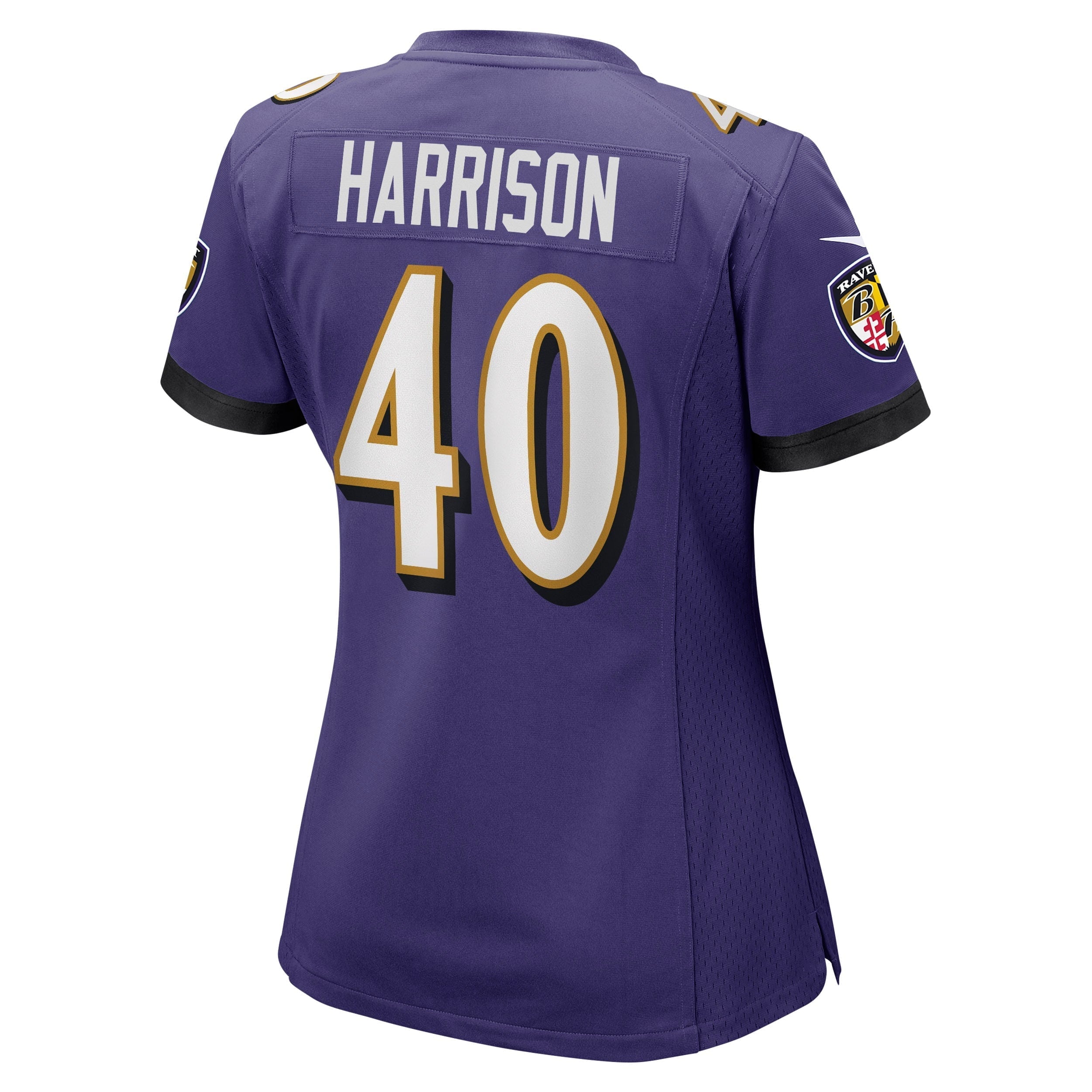 Women's Nike Malik Harrison Purple Baltimore Ravens Game Jersey