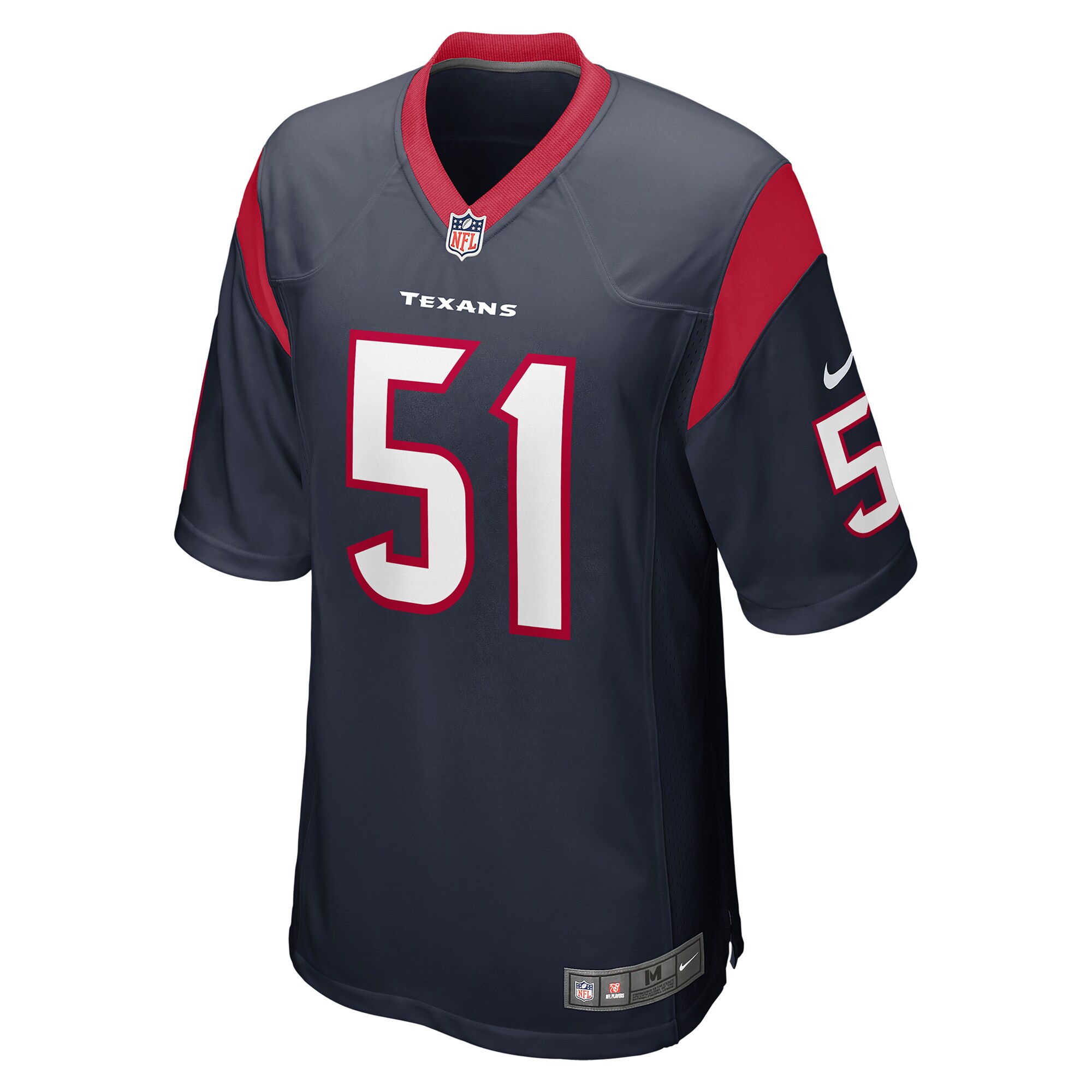 Will Anderson Jr. Houston Texans Nike 2023 NFL Draft First Round Pick Game Jersey - Navy