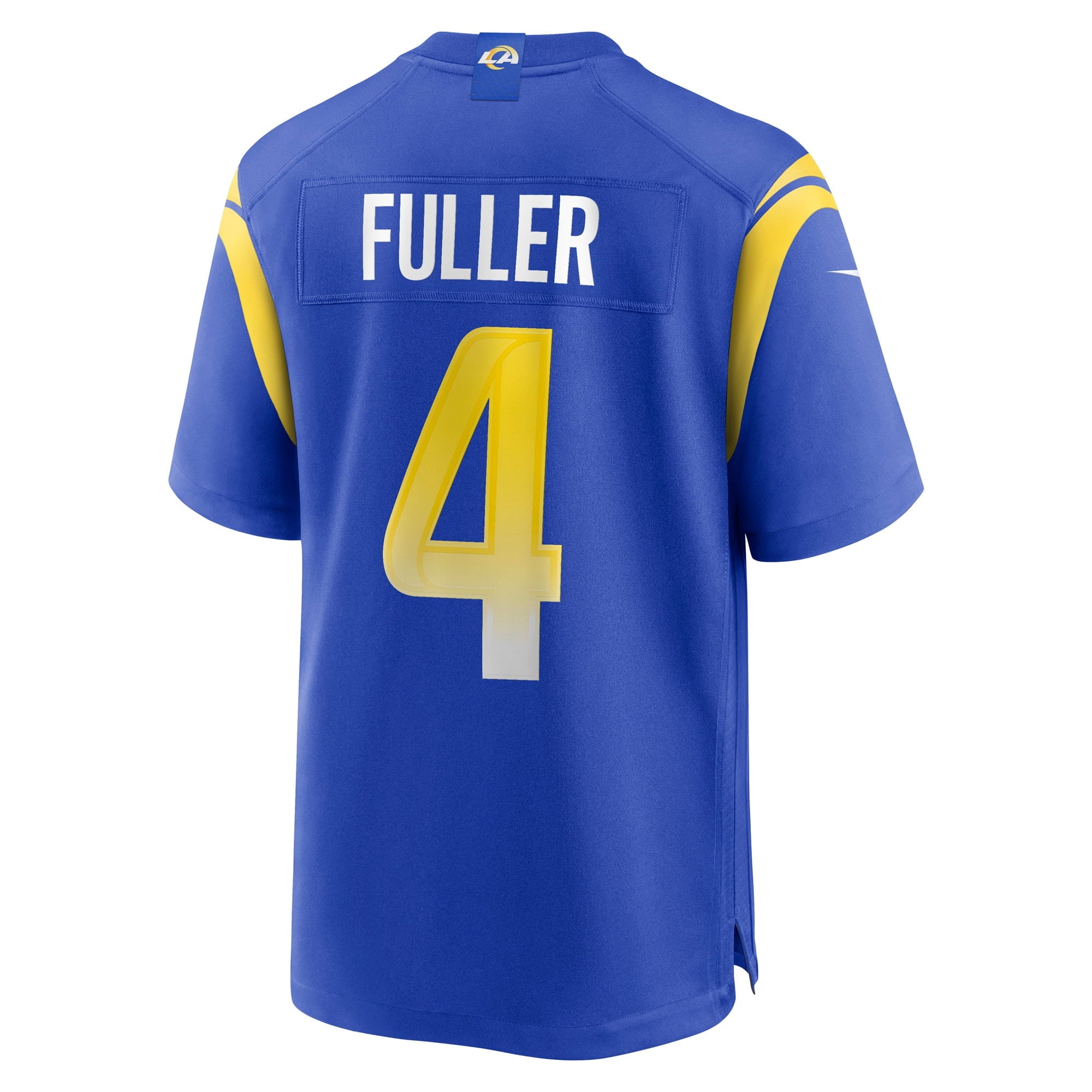 Men's Nike Jordans Fuller Royal Los Angeles Rams Game Player Jersey