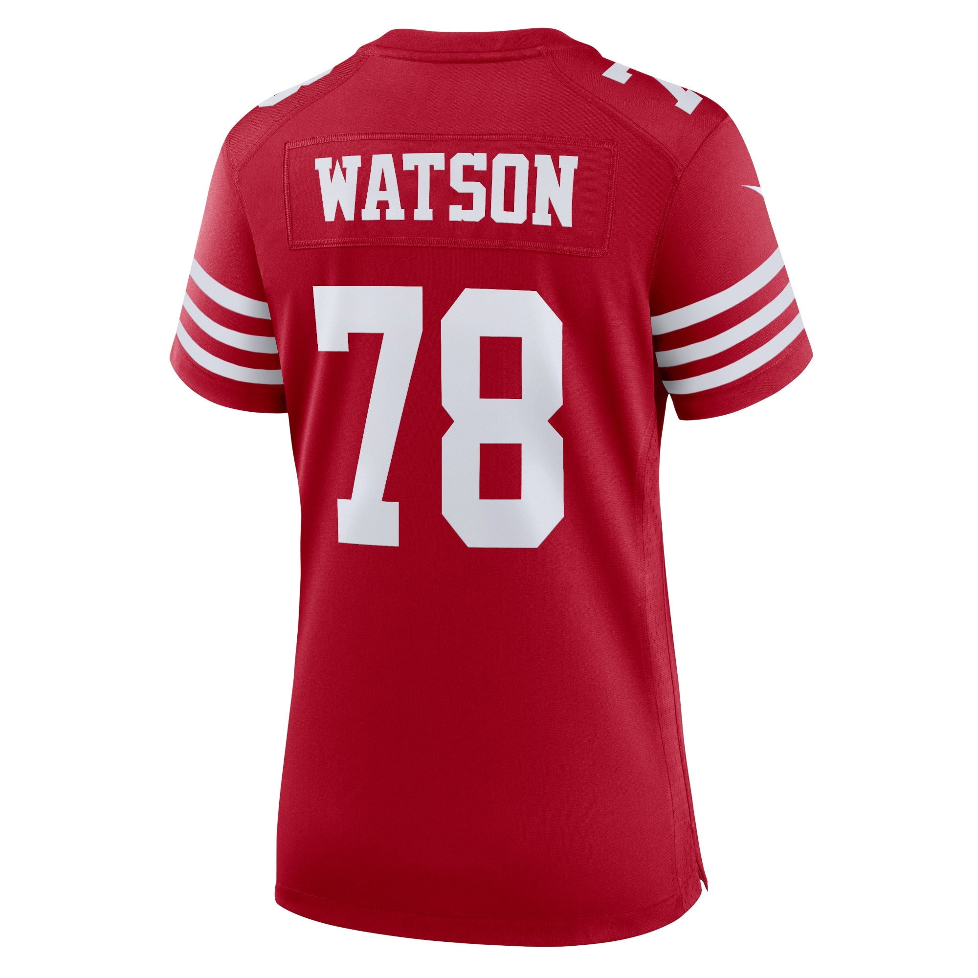 Women's Nike Leroy Watson Scarlet San Francisco 49ers Home Game Player Jersey