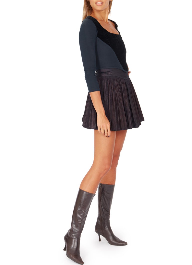 Outlet Annie’s Archive 1990s Vivienne Westwood Black Velvet And Jersey Long Sleeved Corset. Rent: £155/Day