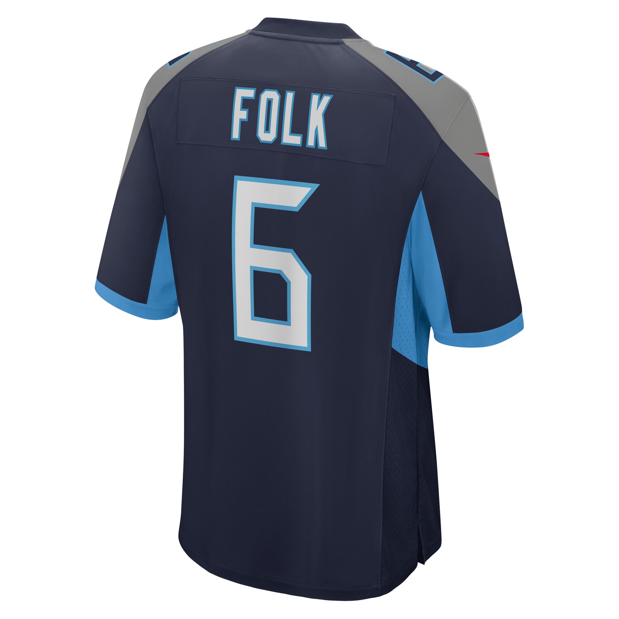 Nick Folk Tennessee Titans Nike Team Game Jersey -  Navy