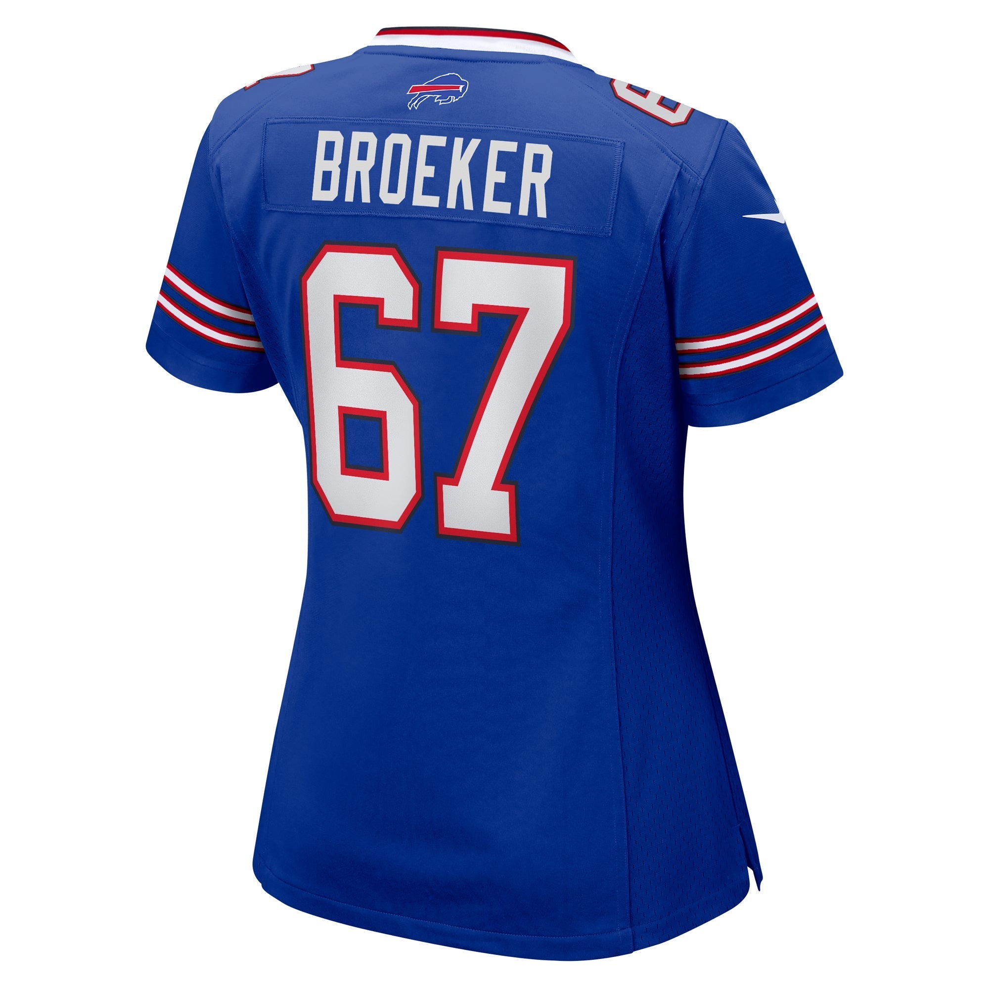Women's Nike Nick Broeker Royal Buffalo Bills Home Game Jersey