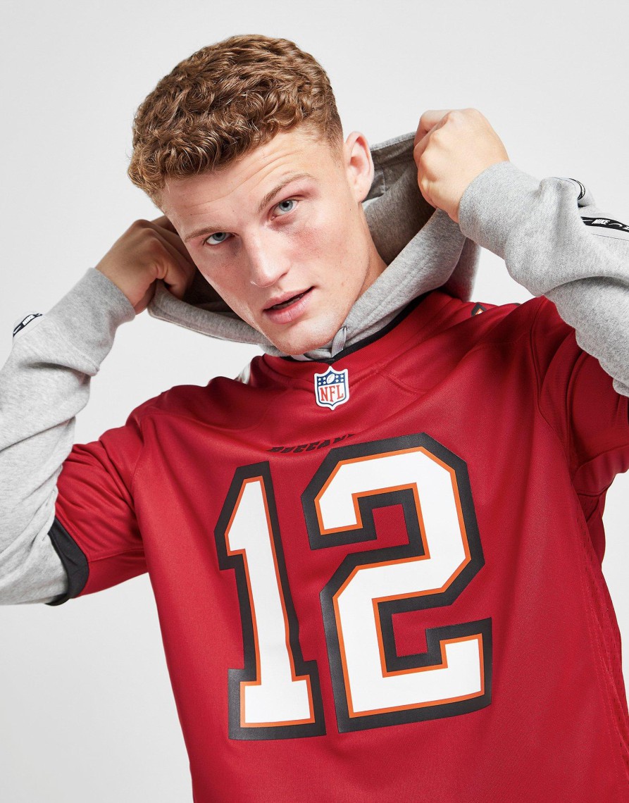 Sale Nike NFL Tampa Bay Buccaneers Brady #12 Jersey Rød S