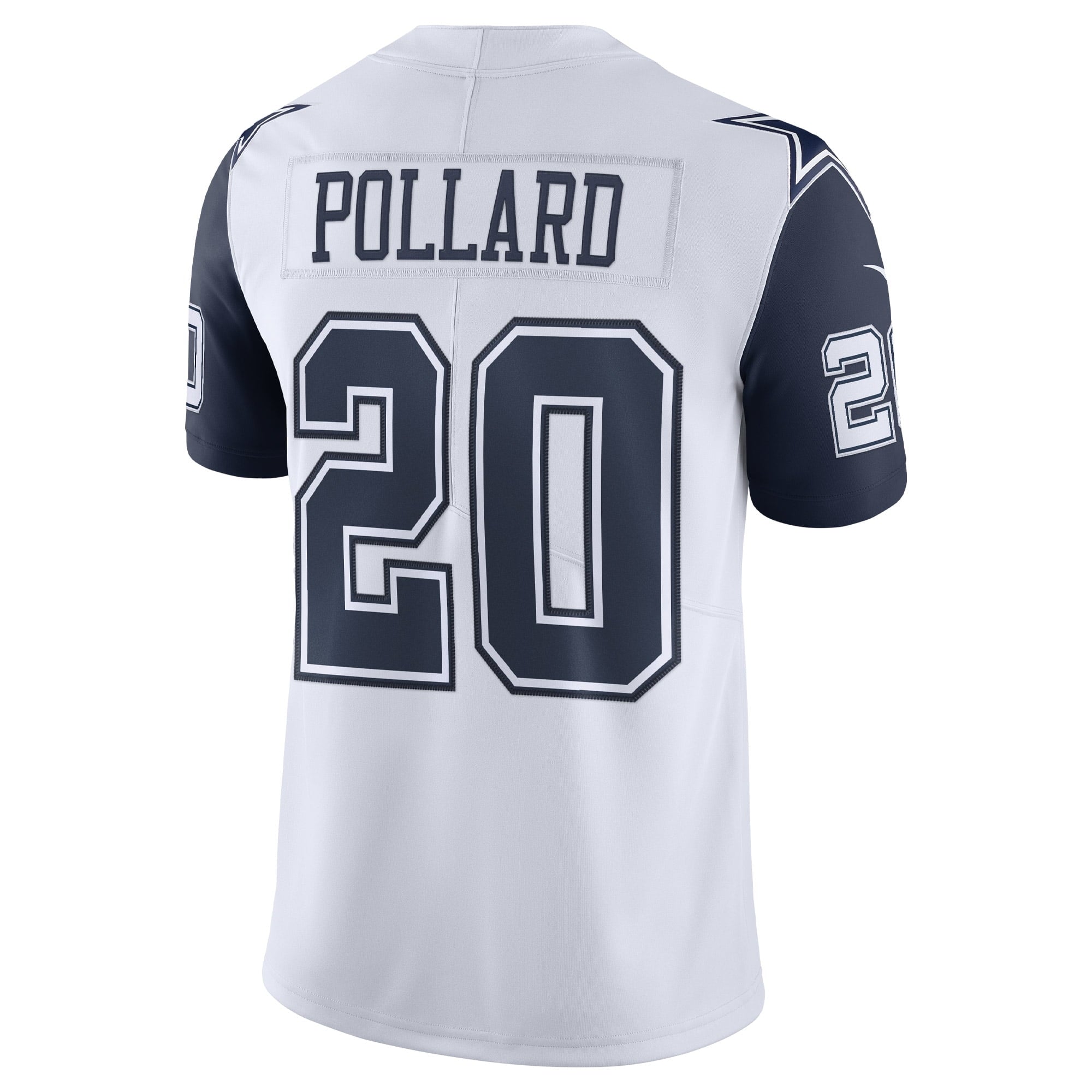 Men's Nike Tony Pollard White Dallas Cowboys Vapor Limited Jersey