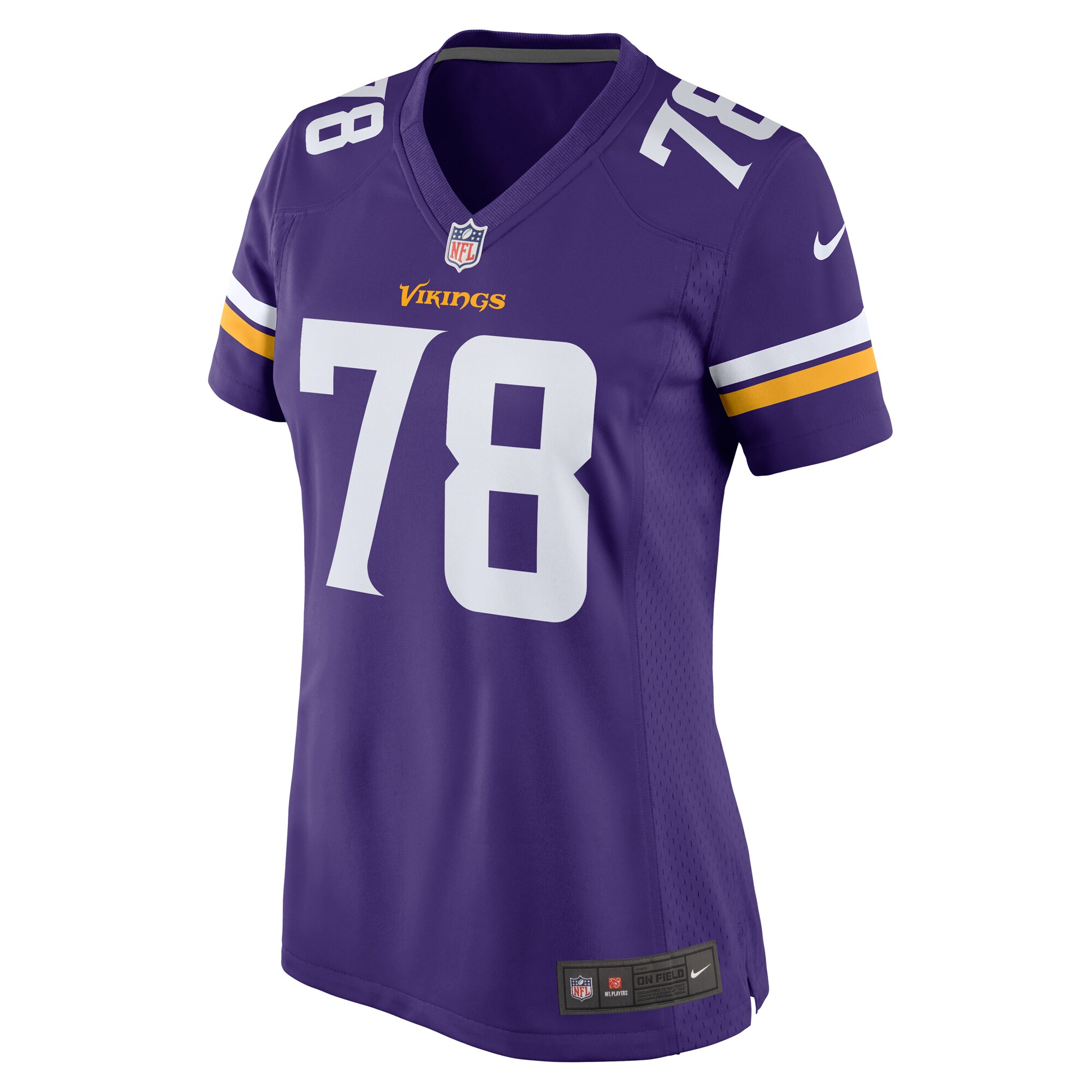 Hakeem Adeniji Minnesota Vikings Nike Women's Team Game Jersey -  Purple