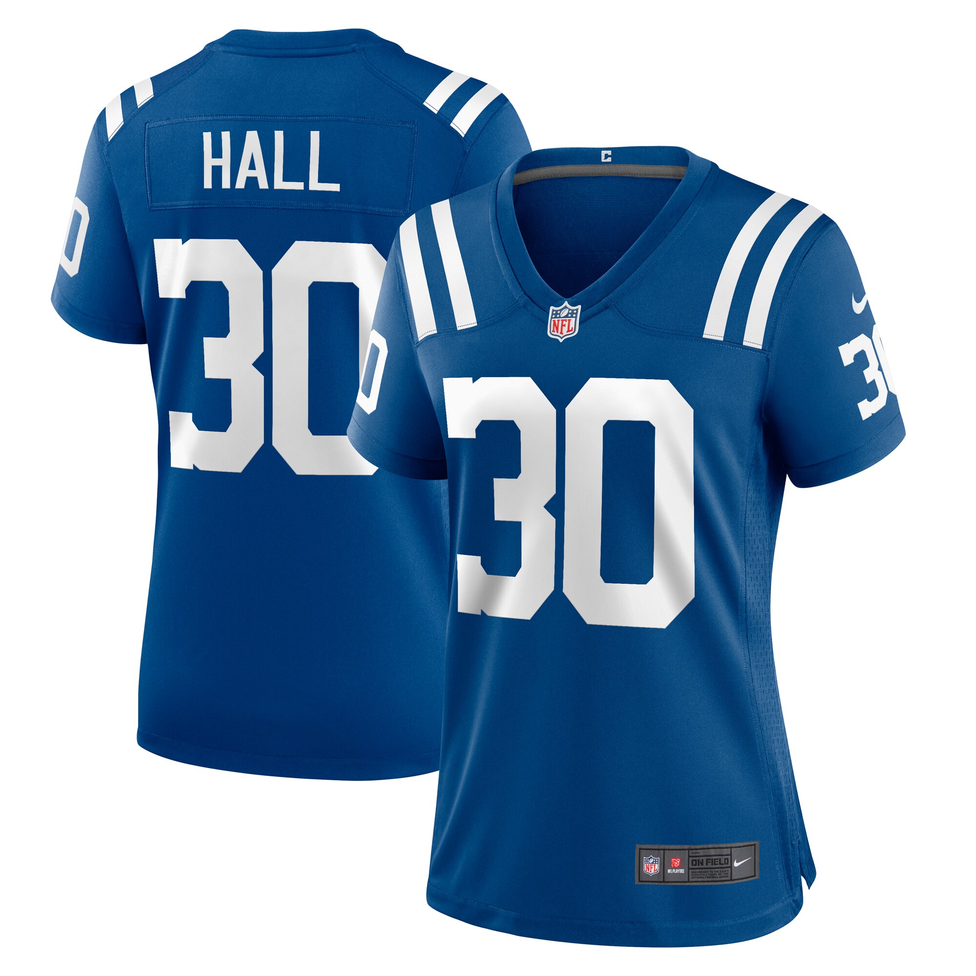 Darren Hall Indianapolis Colts Nike Women's Team Game Jersey -  Royal