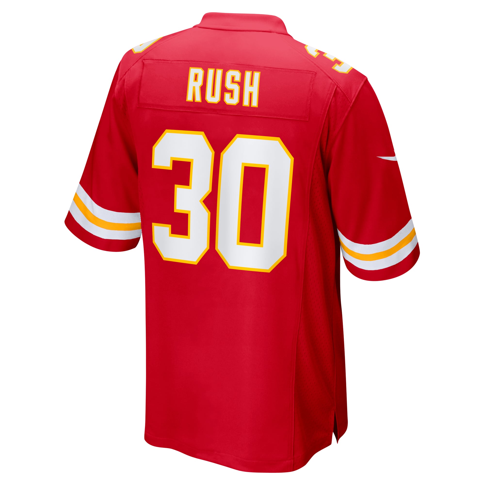 Darius Rush Kansas City Chiefs Nike Team Game Jersey -  Red