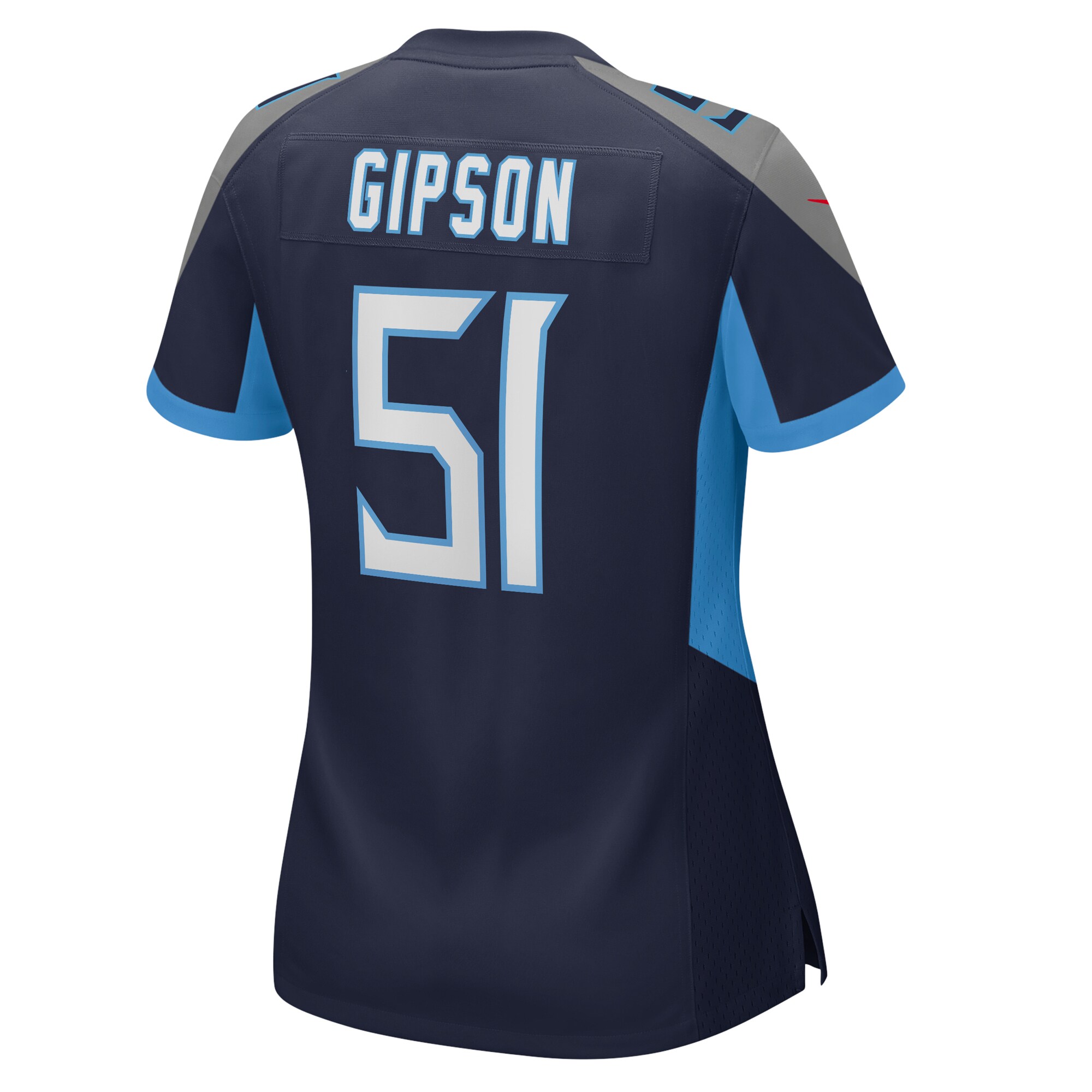 Trevis Gipson Tennessee Titans Nike Women's Team Game Jersey -  Navy