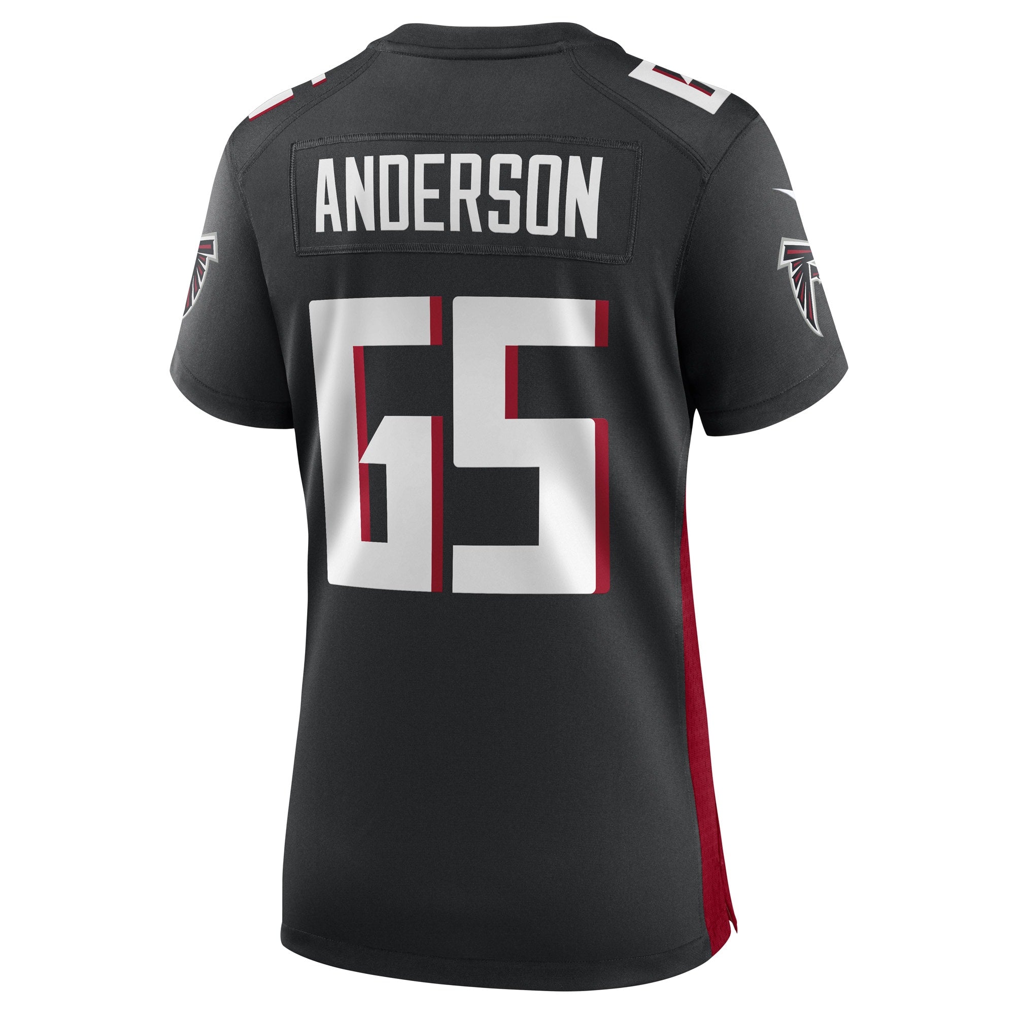 Women's Nike Abdullah Anderson Black Atlanta Falcons Game Player Jersey