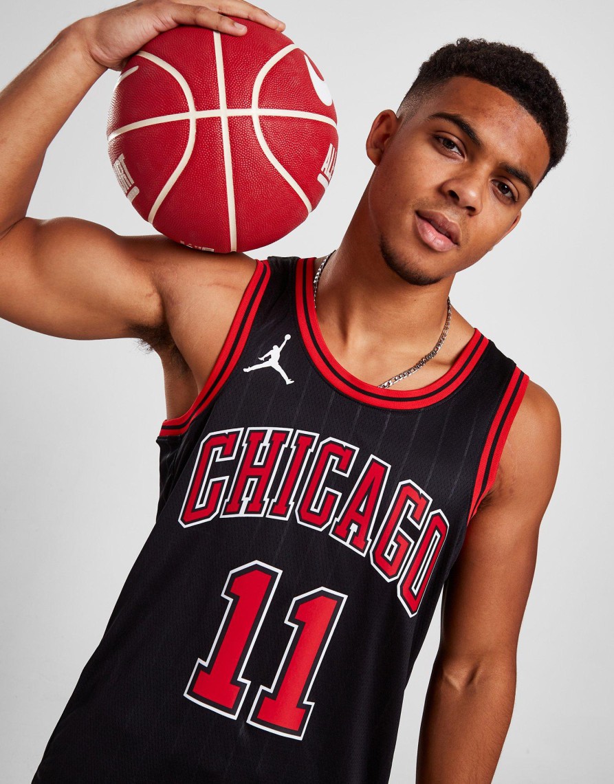 Clearance Jordan NBA Chicago Bulls DeRozan #11 Swingman Jersey Sort S