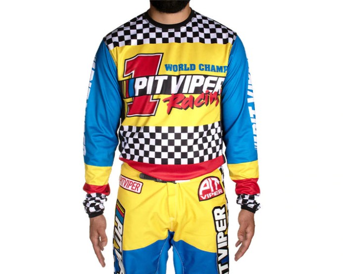 Discount Men’s Tops Pit Viper World Champs Jersey Small