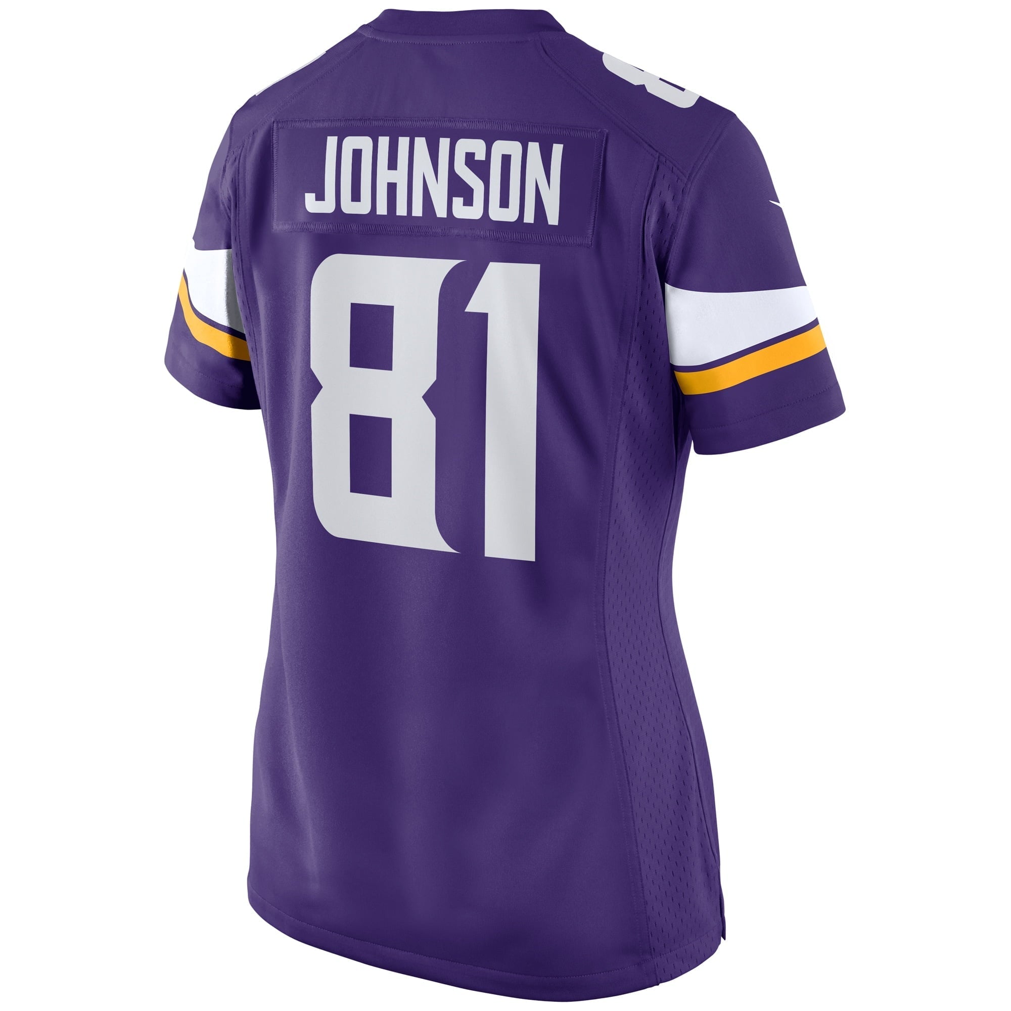 Women's Nike Bisi Johnson Purple Minnesota Vikings Game Jersey