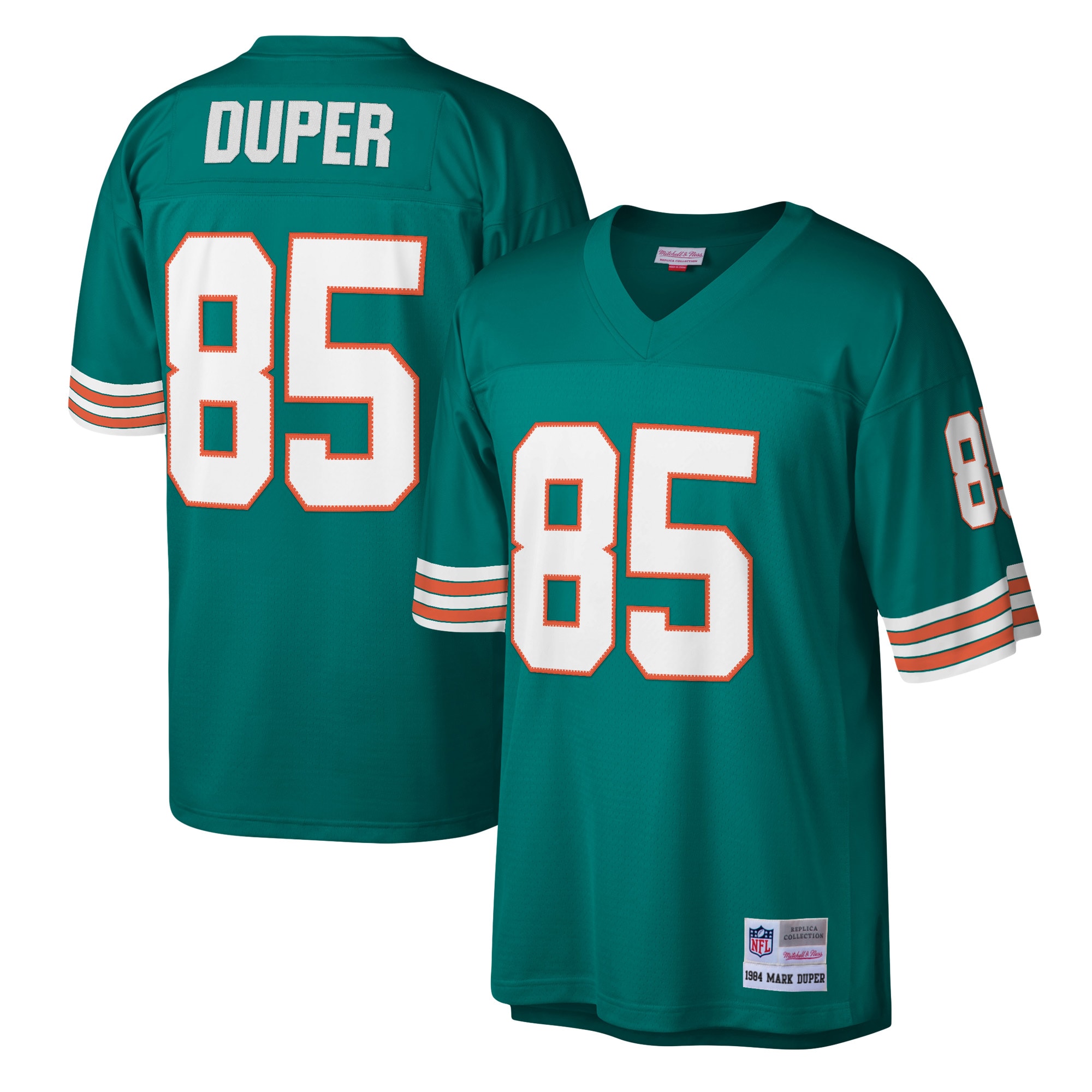Mark Duper Miami Dolphins Mitchell & Ness Legacy Replica Jersey - Aqua