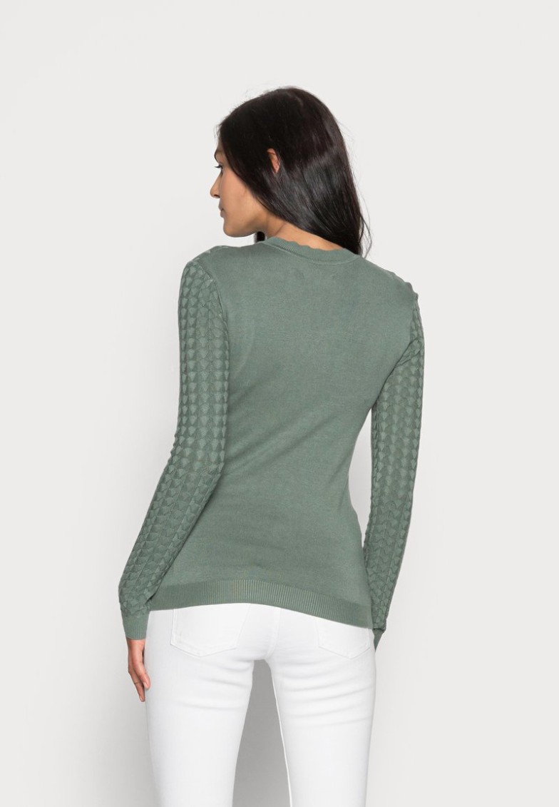 Cheap Anna Field Jersey De Punto – Green, Mujer L