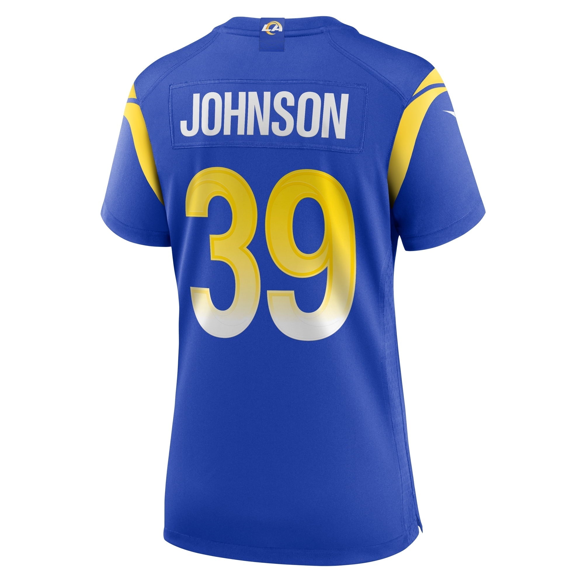 Women's Nike Quindell Johnson Royal Los Angeles Rams Home Game Jersey