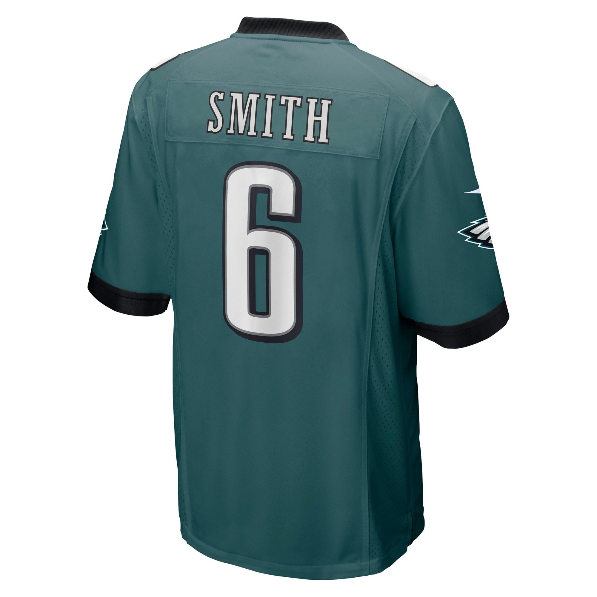 Men's Nike DeVonta Smith Midnight Green Philadelphia Eagles Game Jersey