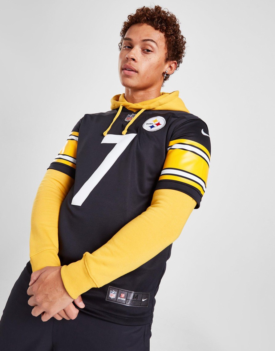 Discount Nike NFL Pittsburgh Steelers Roethlisberger #7 Jersey Sort S