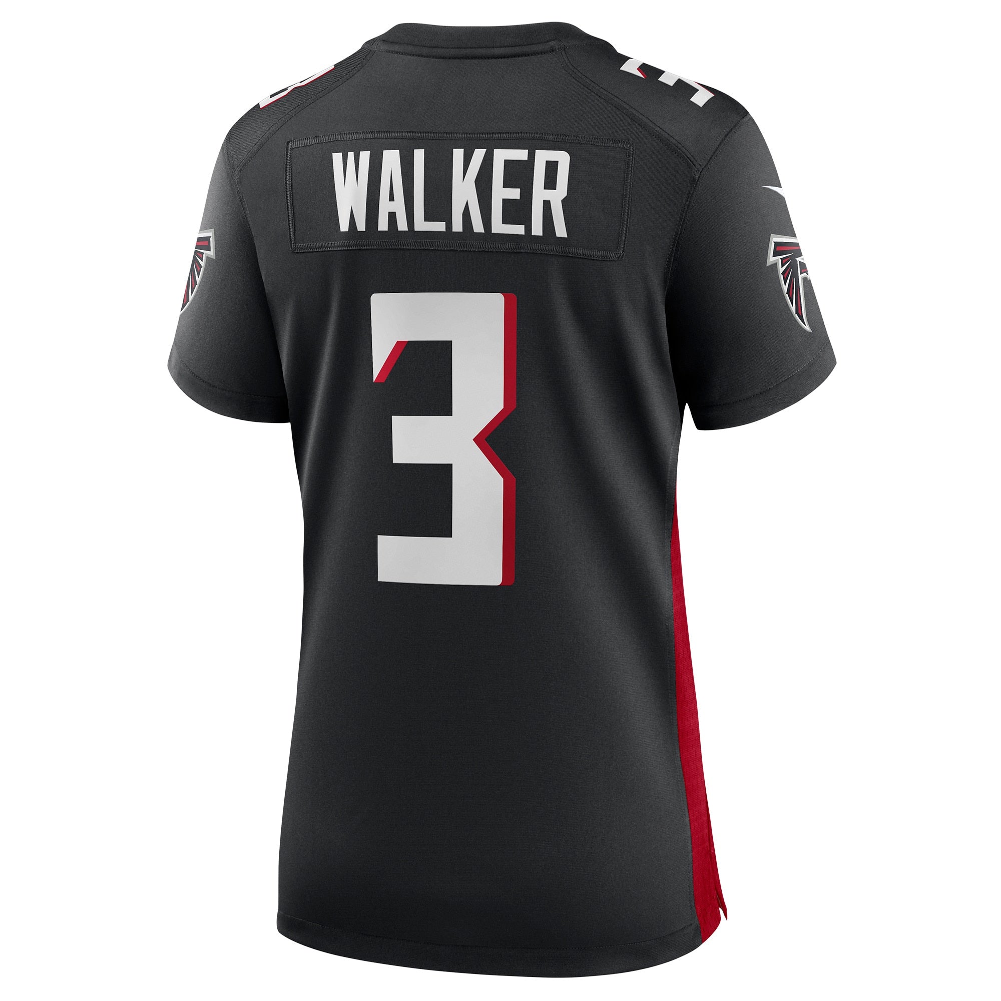 Women's Nike Mykal Walker Black Atlanta Falcons Game Player Jersey