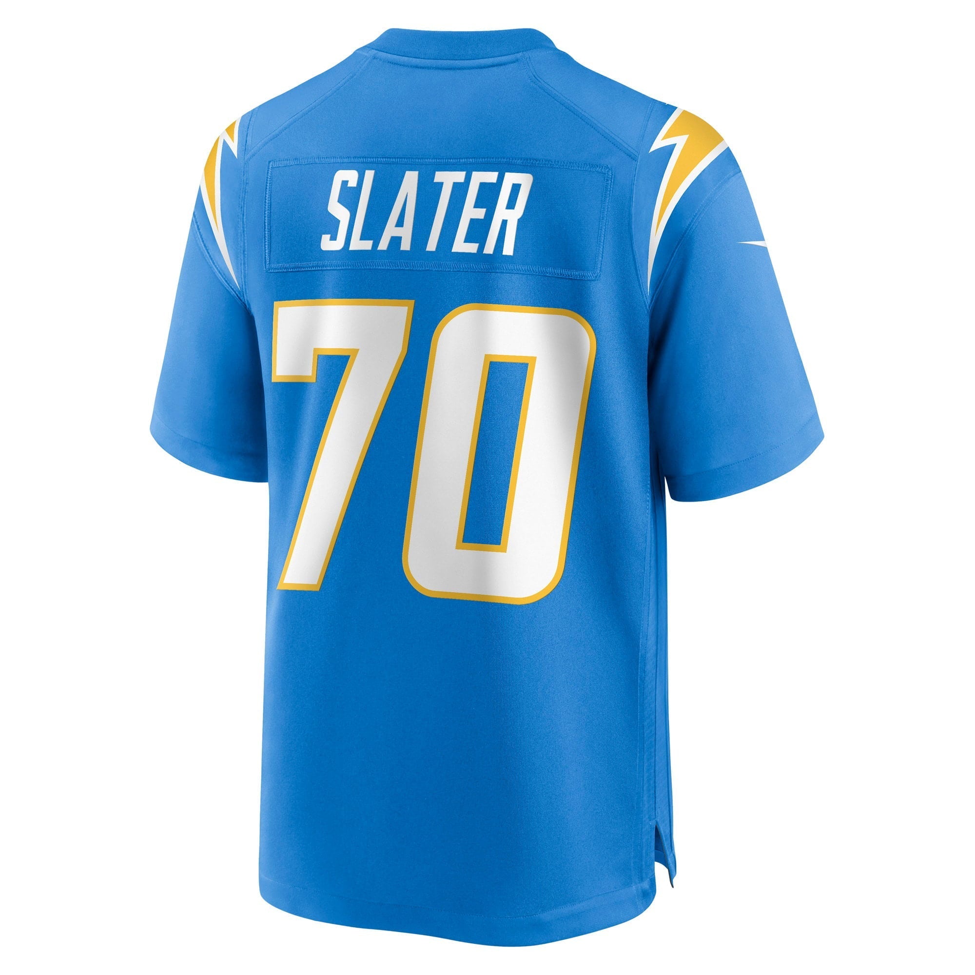 Men's Nike Rashawn Slater Powder Blue Los Angeles Chargers Game Jersey