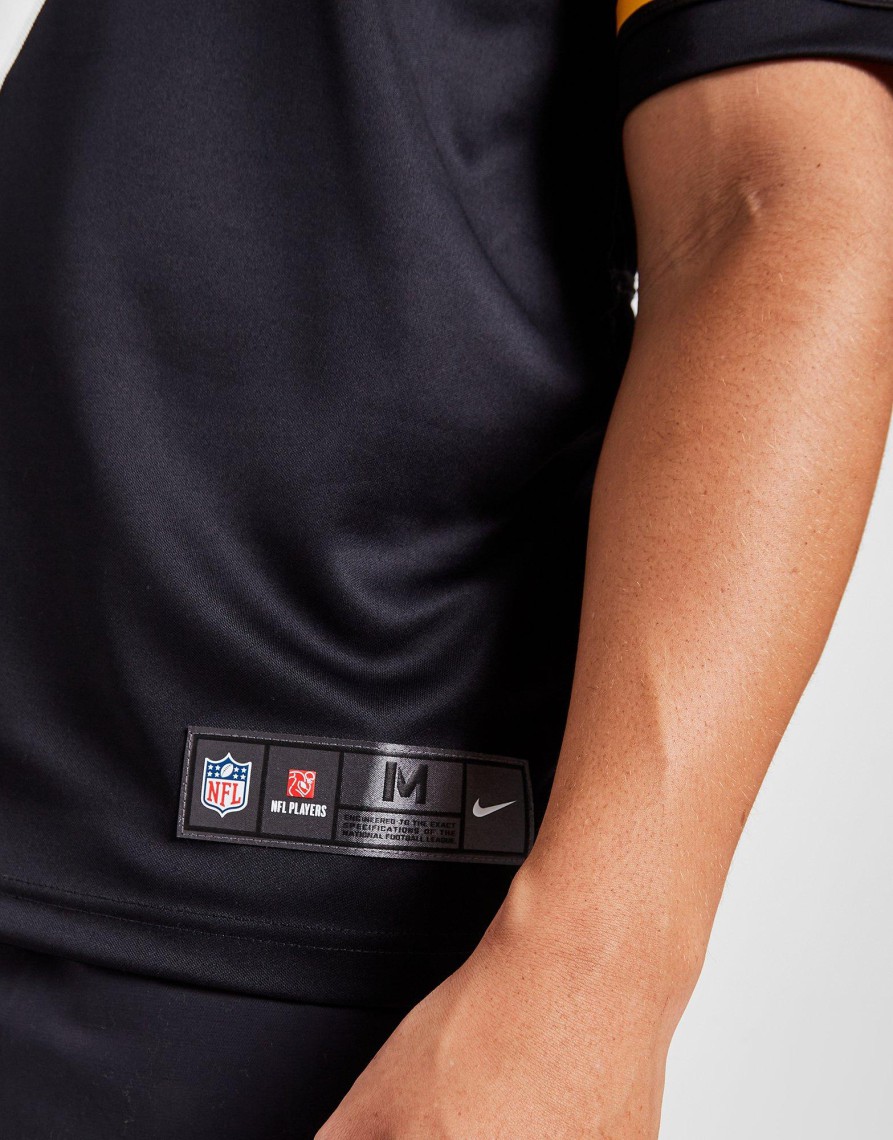 Discount Nike NFL Pittsburgh Steelers Roethlisberger #7 Jersey Sort S