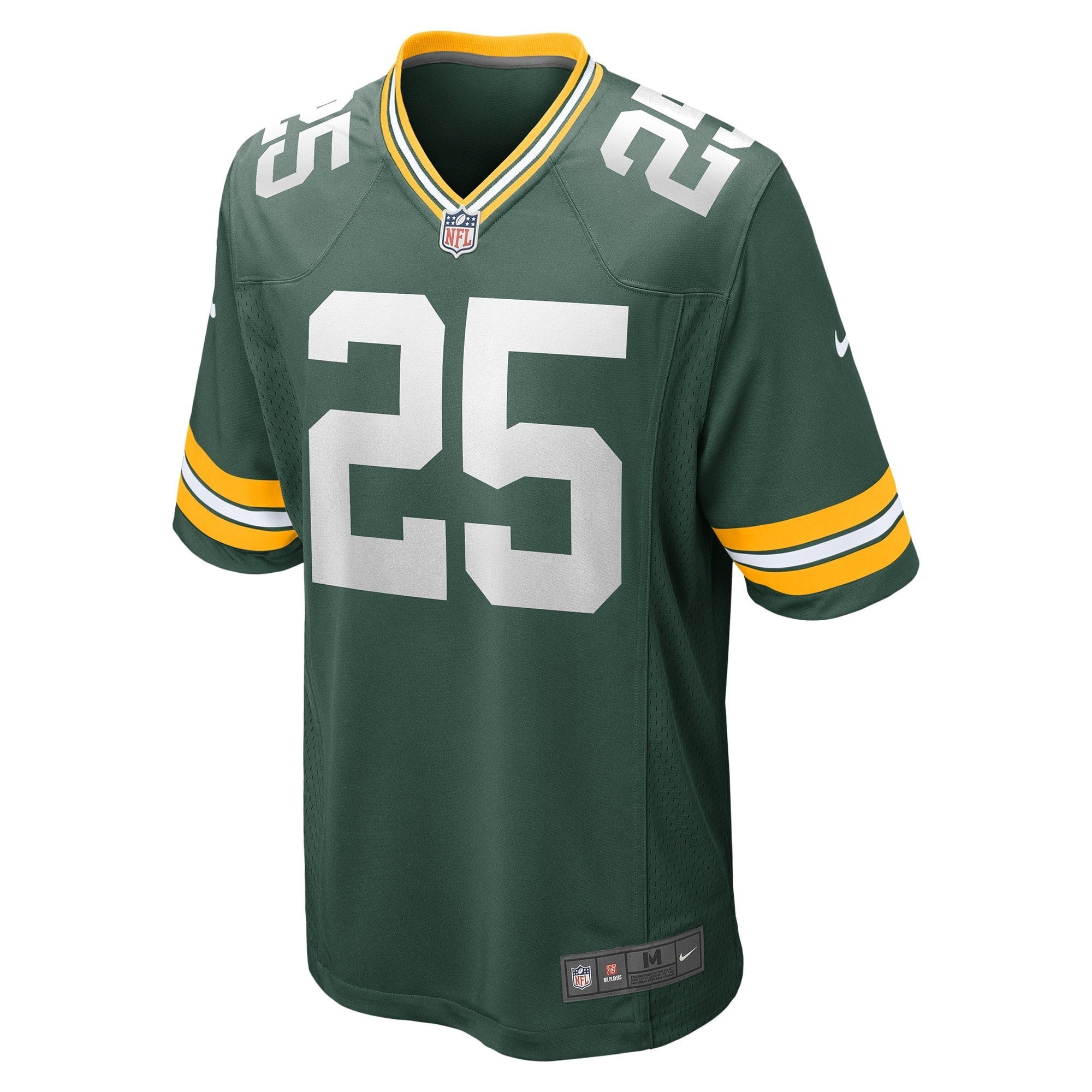 Men's Nike Keisean Nixon Green Green Bay Packers Game Player Jersey