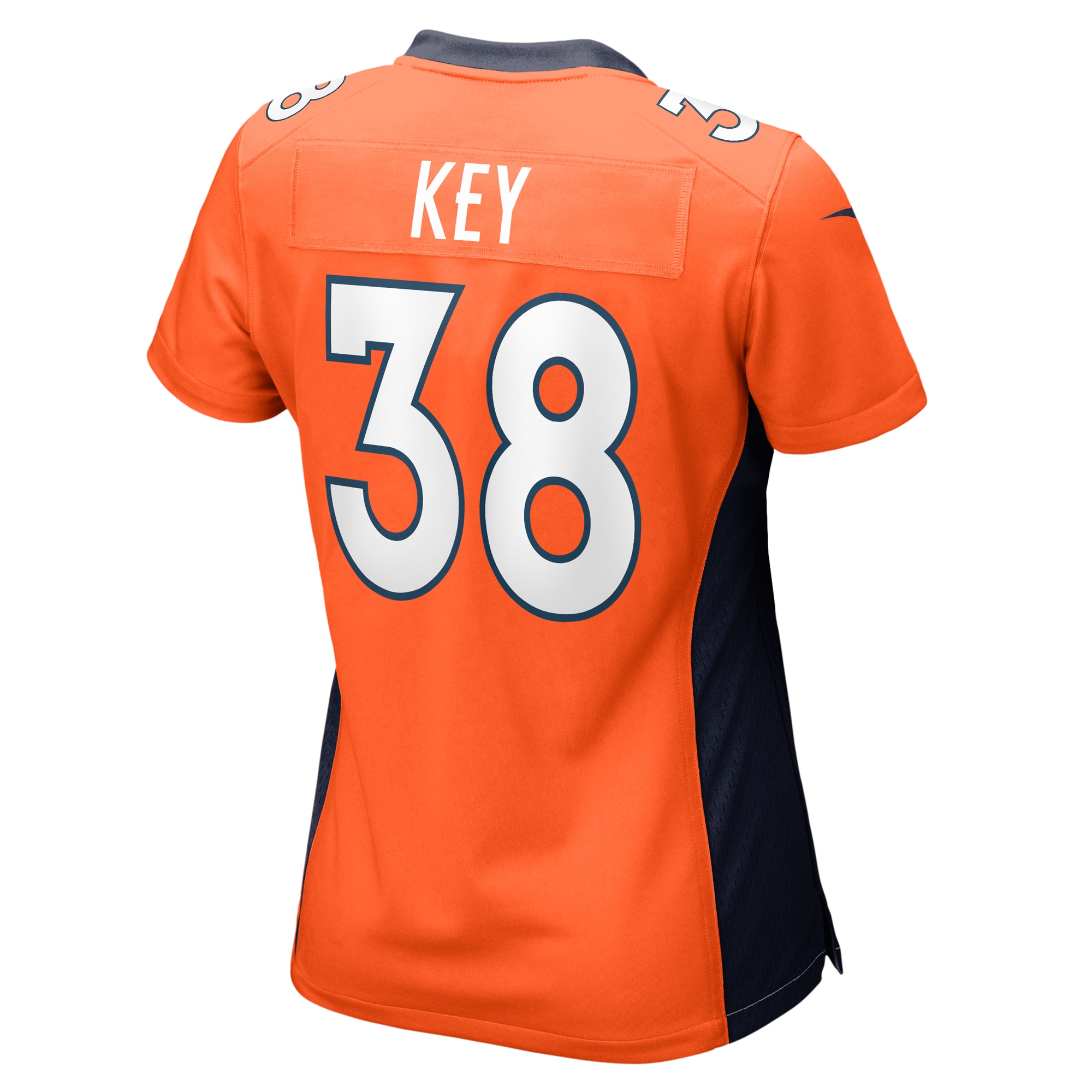 Devon Key Denver Broncos Nike Women's Team Game Jersey -  Orange