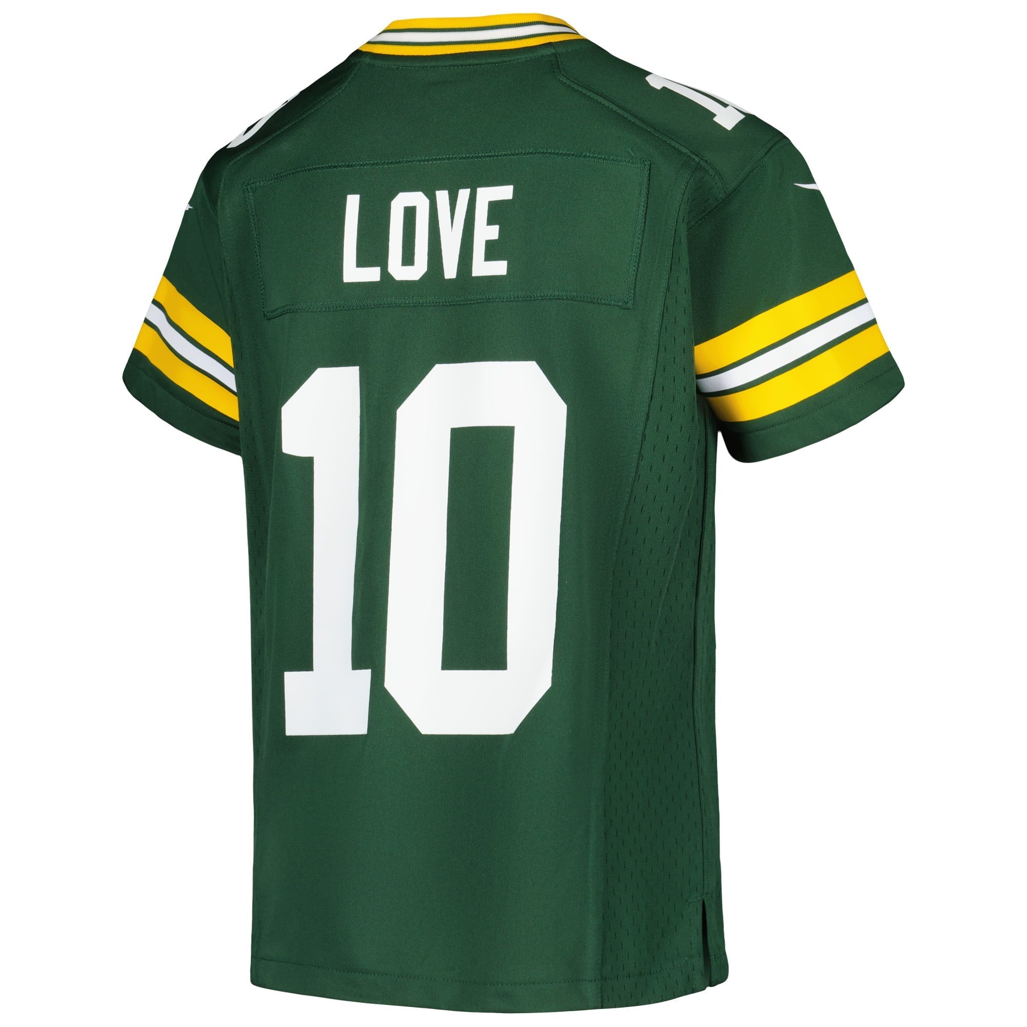 Youth Nike Jordans Love Green Green Bay Packers Game Jersey