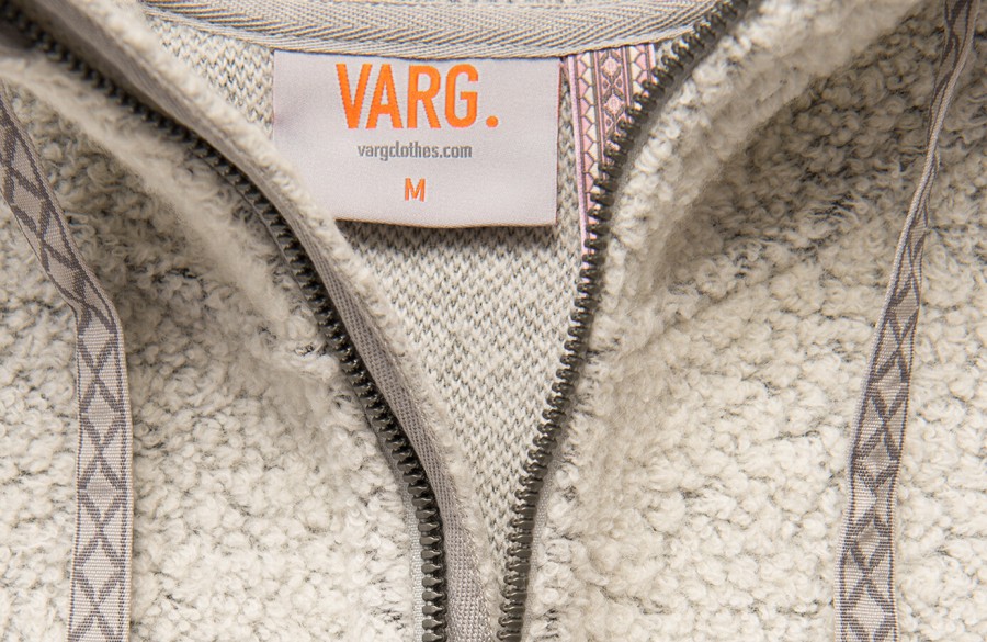 Clearance Varg Malö Wollen Jersey Dames, Beige XS