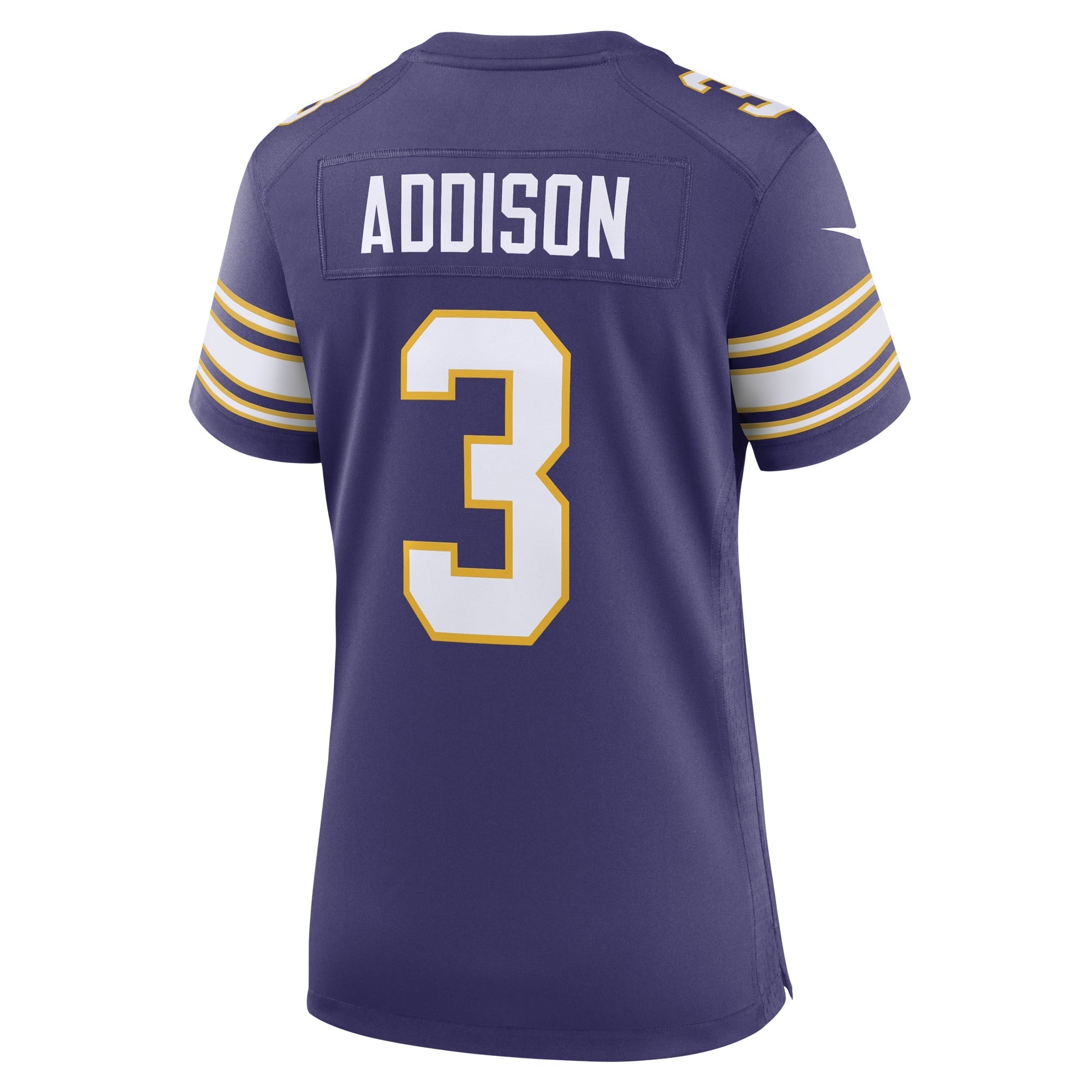 Women's Nike Jordans Addison Purple Minnesota Vikings Classic Player Game Jersey