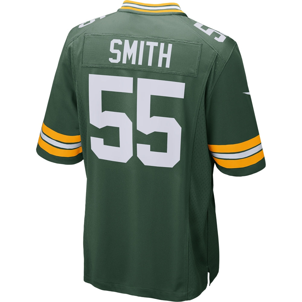 Men's Nike Za'Darius Smith Green Green Bay Packers Game Player Jersey