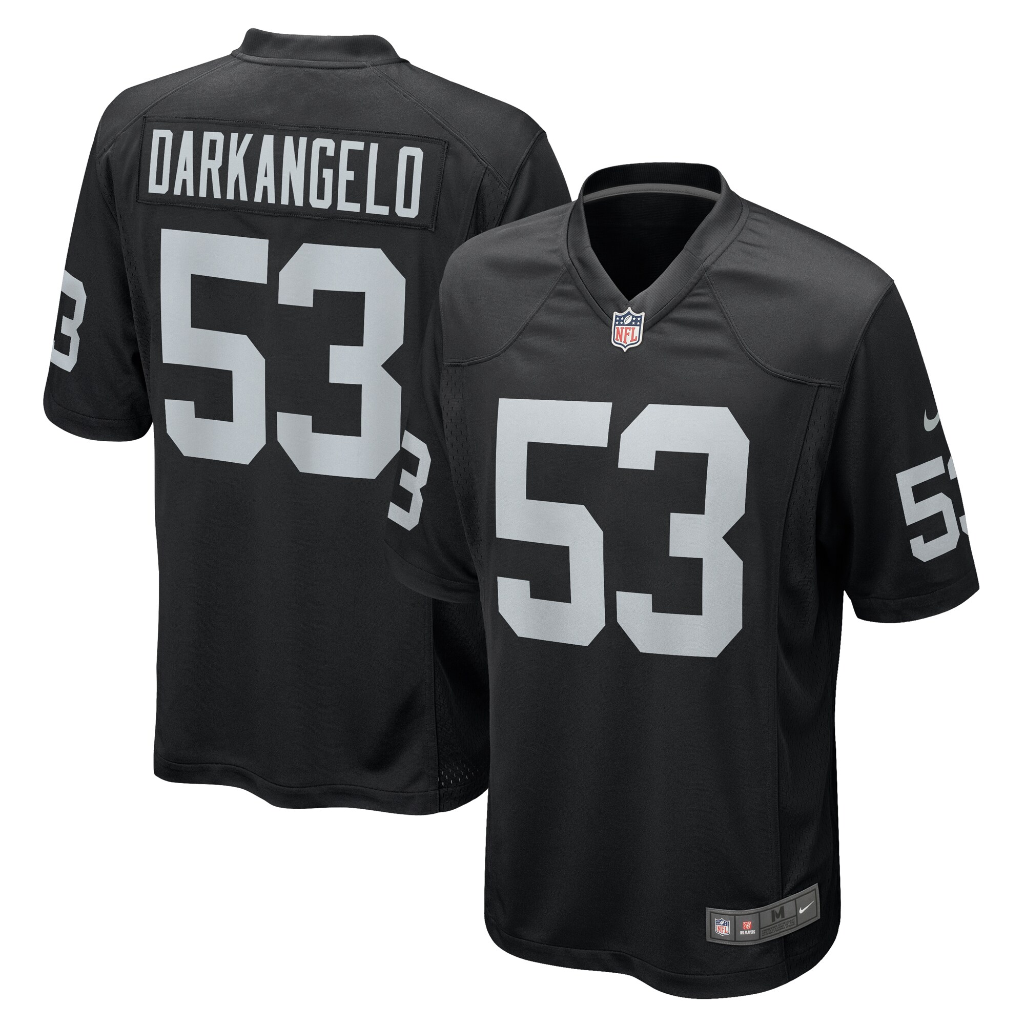 Isaac Darkangelo Las Vegas Raiders Nike Team Game Jersey -  Black